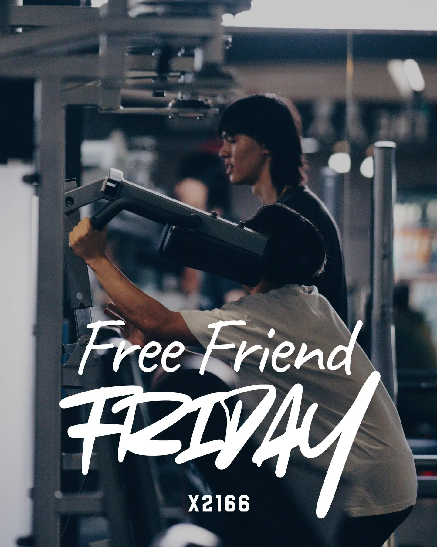 Free Friend Friday 👯&zwj;♀️🔥 Bring a friend and train together, on us. During staffed hours only! Must not be tagged in using your access tag&mdash;penalties apply.