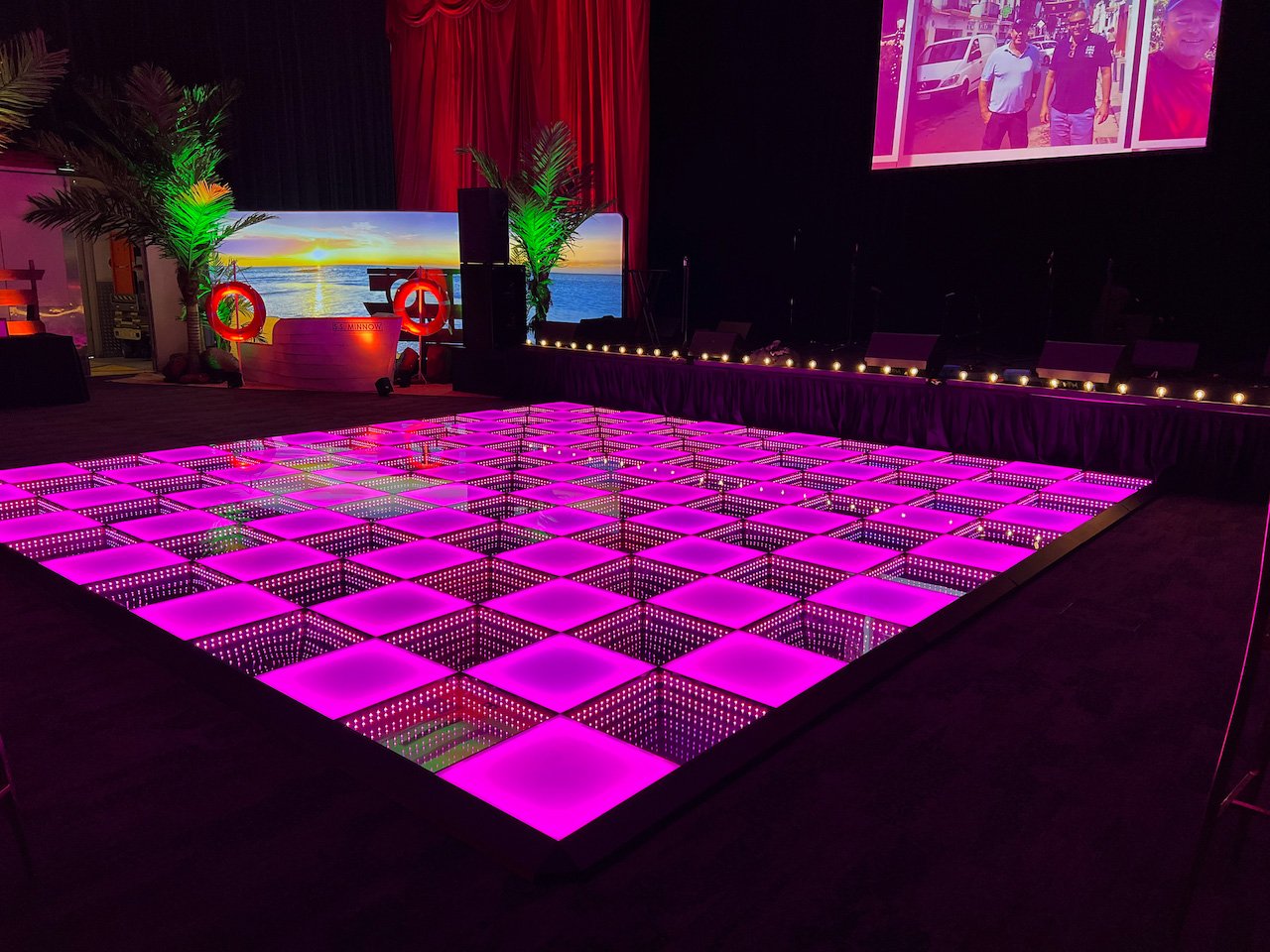 LED Dance Floor at Esplanade Fremantle