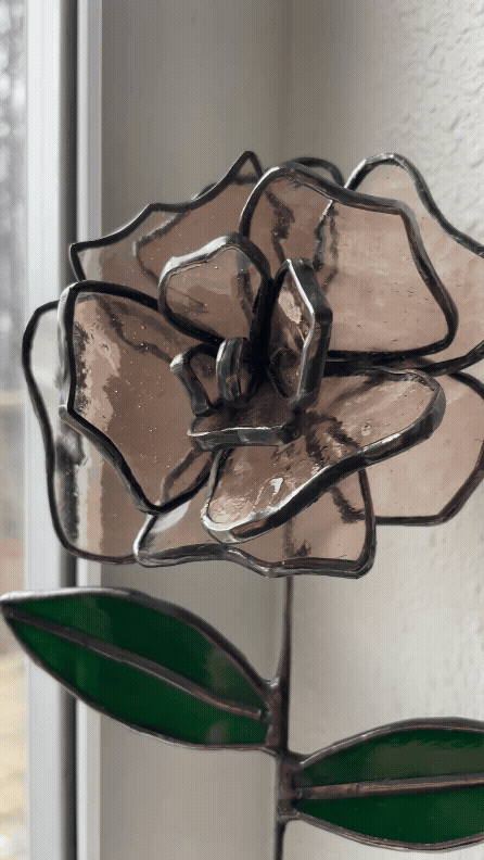 Stained Glass Roses with Bethany (February 14th)