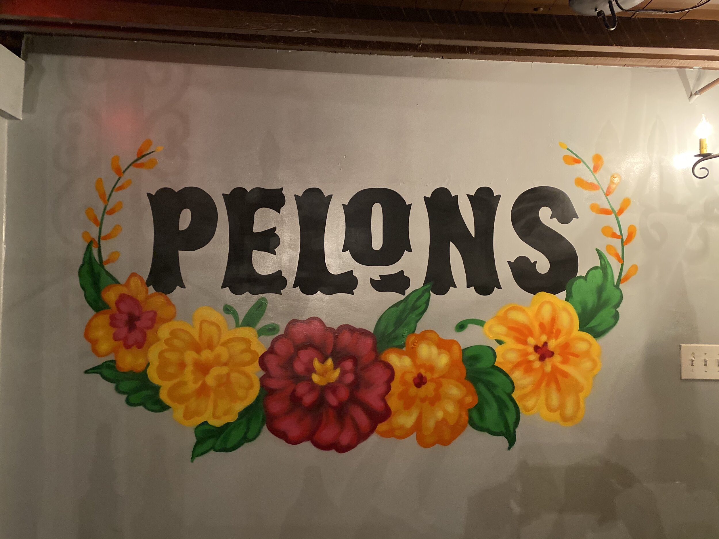 Pelons Entrance Mural