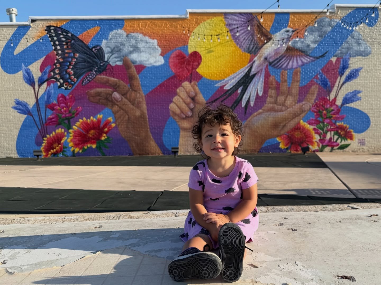 My little Moon is the sunniest gal I know 💫💕✨

My world is so much more special with you in it.  Every painting every moment more sweet.