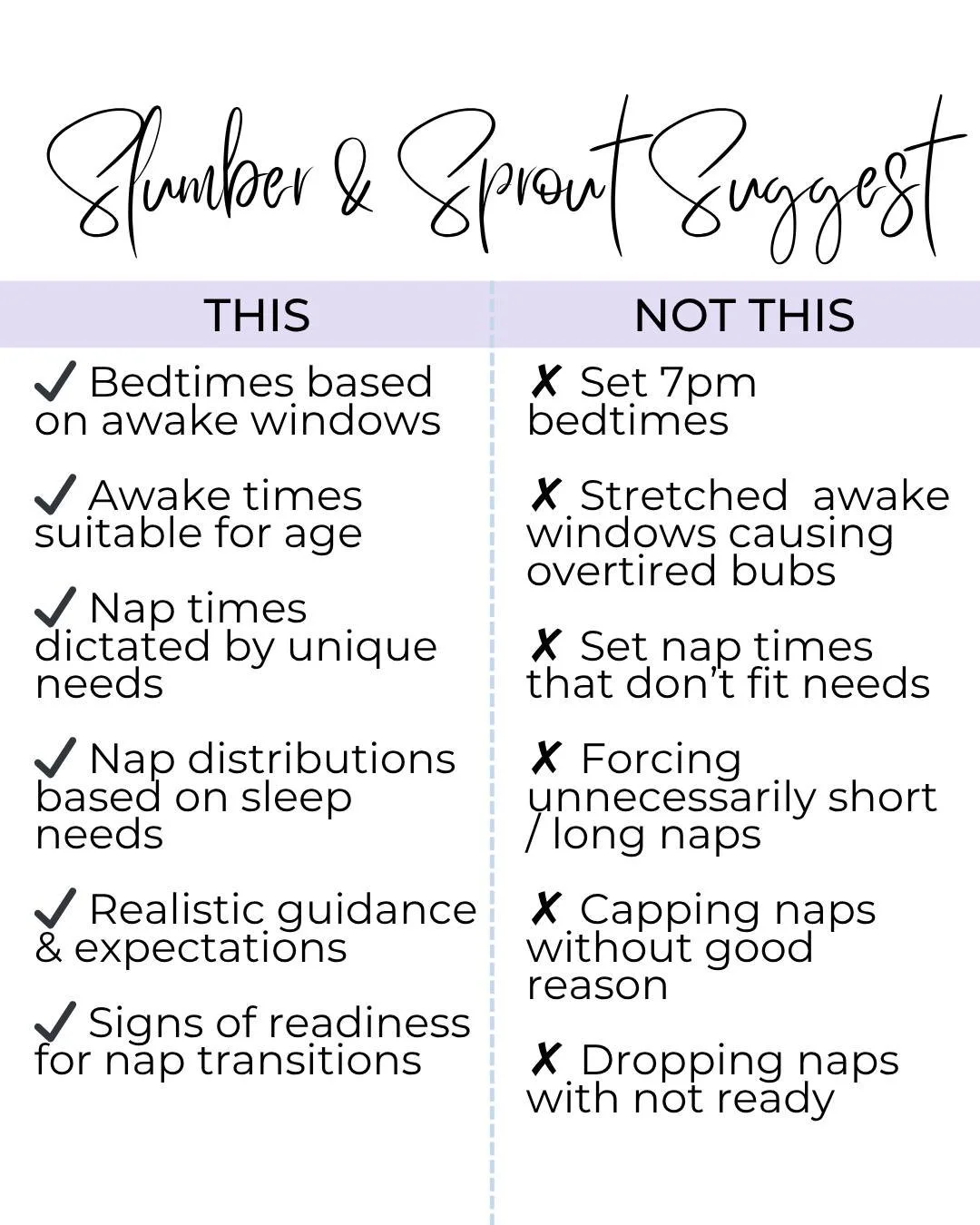 Looking for a really simple recipe to help your little one fall asleep easier and sleep better?

Scroll across to see one of our sample schedules.

We&rsquo;ve provided you with a sample of a 9 month old schedule who has transitioned to 2 naps. If yo