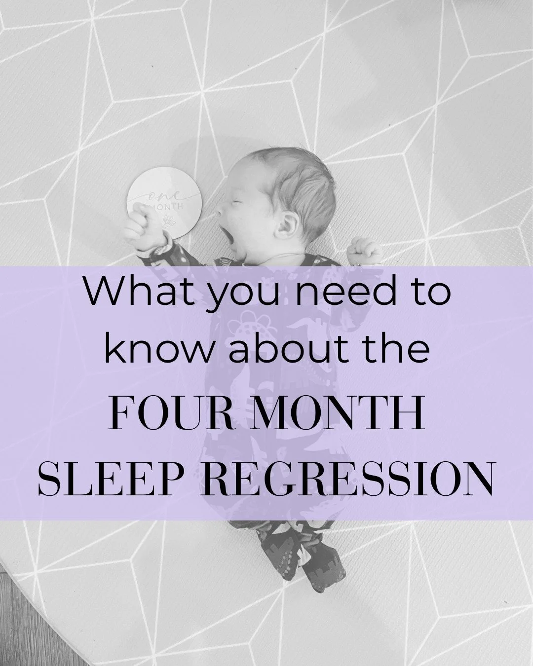 4 month sleep regression have you freaking out?

Here&rsquo;s what you need to know.

There is truth to some of the stuff you would have heard &ndash; your baby will go through this regression.

WHY?

All babies go through this one between 3-5 months