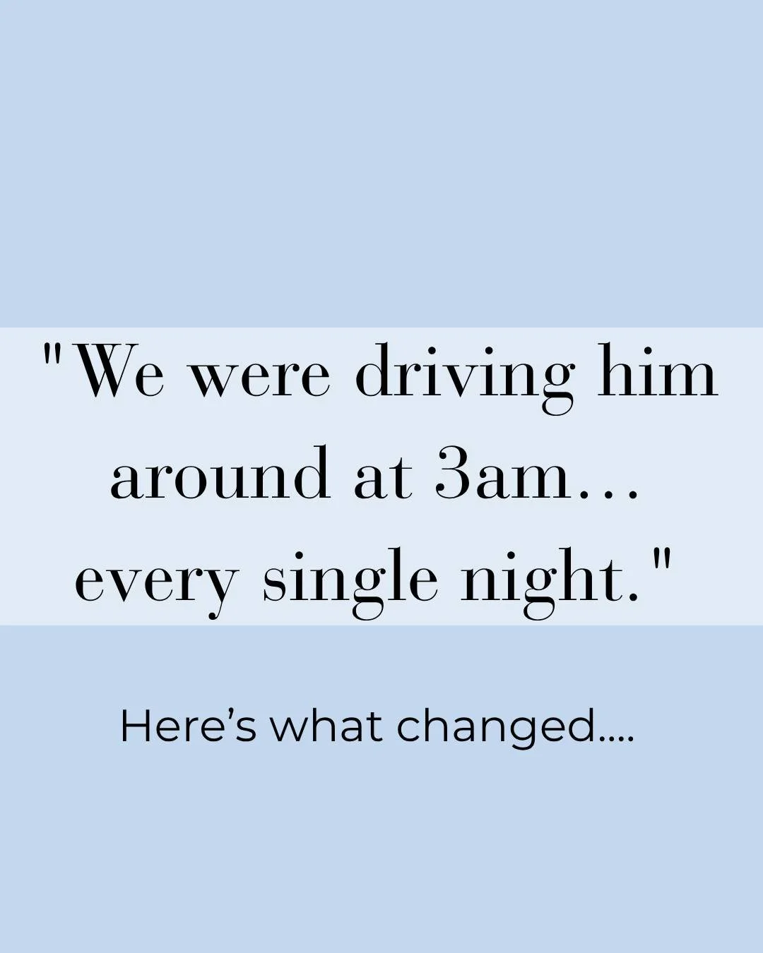 When you&rsquo;ve tried everything &mdash; rocking, feeding, contact naps, even 3 am car rides &mdash; and nothing seems to work&hellip; it&rsquo;s not because you&rsquo;re failing.

It&rsquo;s because your baby&rsquo;s sleep needs have changed, and 
