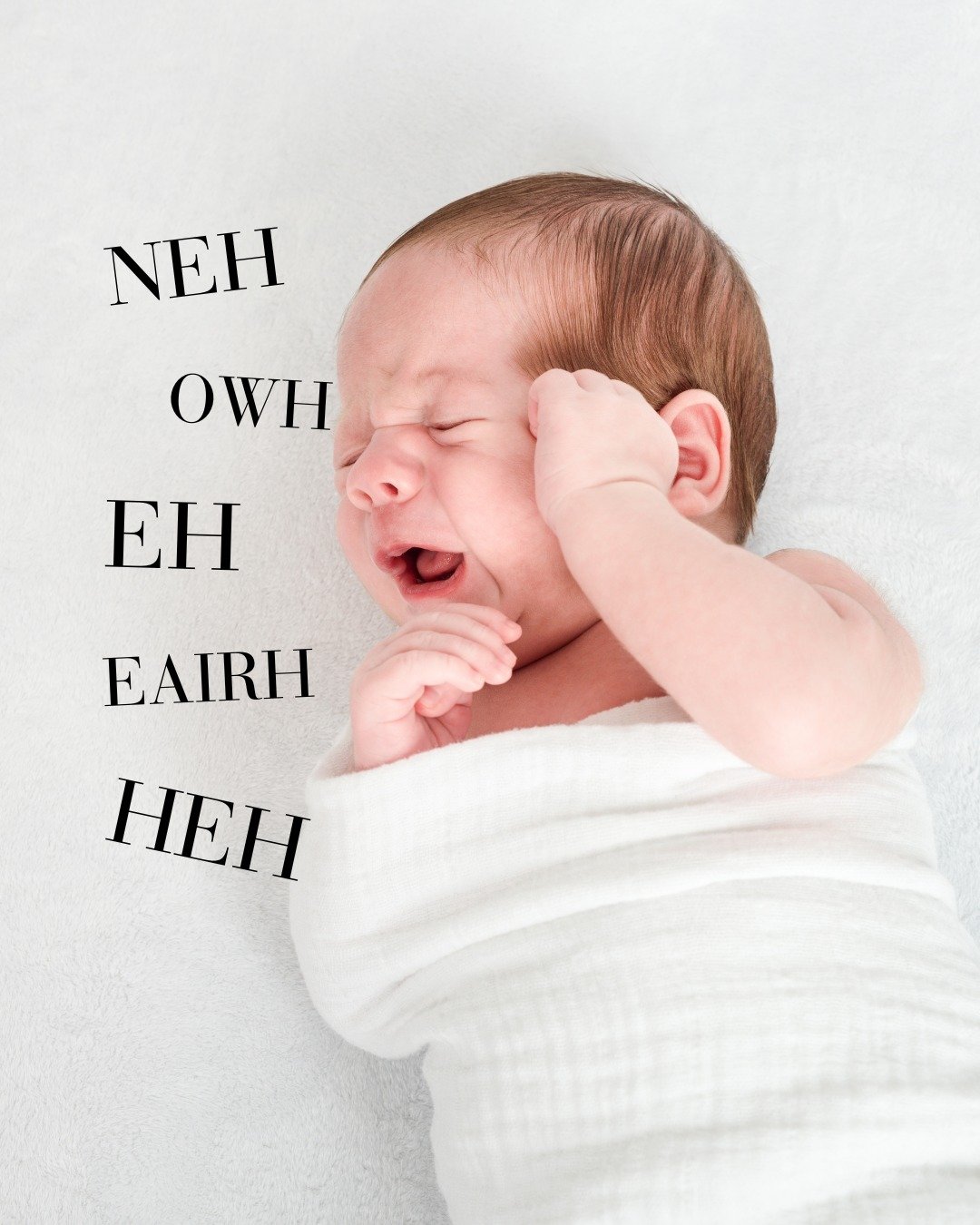 Wish you knew why your baby is crying and what they need?

There is a way to tell for newborns 😮

It&rsquo;s called the Dunstan Baby Language!

Priscilla Dunstan is well-known for decoding infant cry patterns. She discovered that there was a pattern