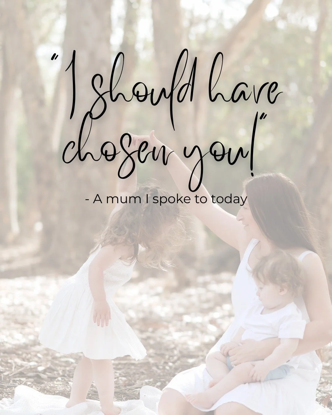 A mum told me today that she&rsquo;d worked with another sleep consultant and walked away feeling rushed, unheard and completely unsupported.

She said, &ldquo;I wish I&rsquo;d chosen you.&rdquo;
And honestly... that stuck with me.

Sleep support sho
