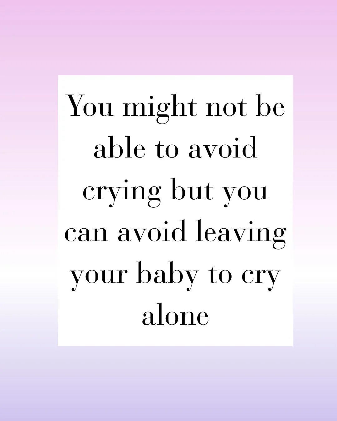Do you want your baby to sleep better but don&rsquo;t want to leave them to cry? 😭

Majority of the mums we work with feel just like this and it&rsquo;s one of the reasons many families choose to work with us.

Because WE DO have a gentler way.

If 
