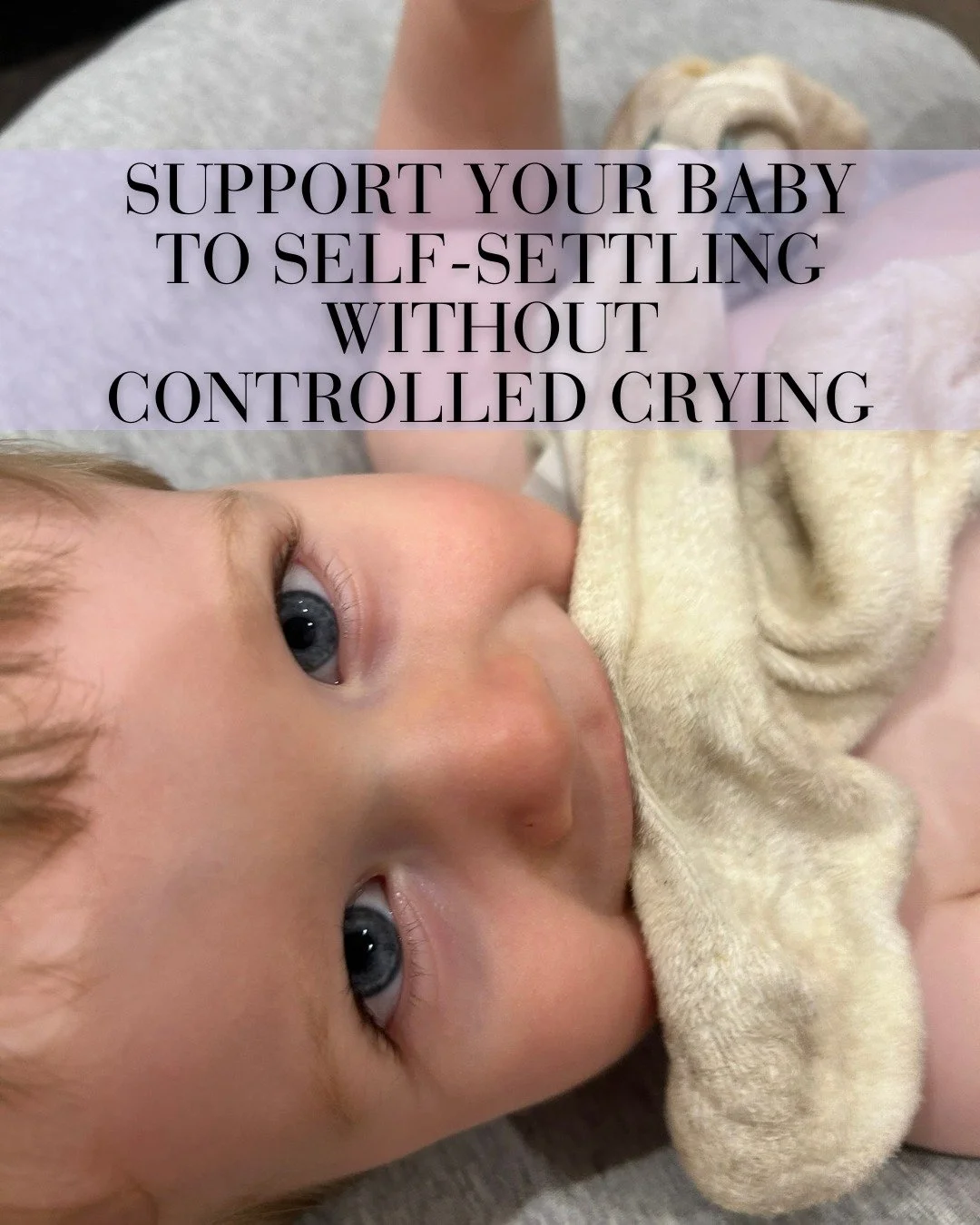 Do you want to teach your little one how to self-settle but don&rsquo;t want to leave them to cry?

🛑 right there

You don&rsquo;t have to leave your little one at all 🤱🏻

You can totally teach your little one how to self-settle withOUT using a co