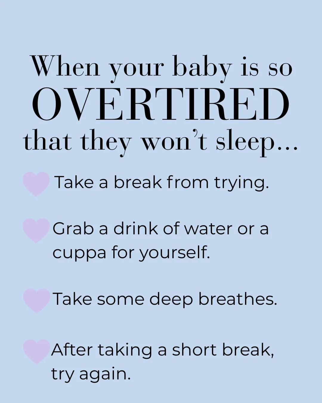 We&rsquo;ve all had &ldquo;those&rdquo; days.

Those days where your baby is just so overtired but the more you try to get them to sleep the worse it all gets and you just cannot get them down 😩

We&rsquo;ve all had those days. It&rsquo;s inevitable
