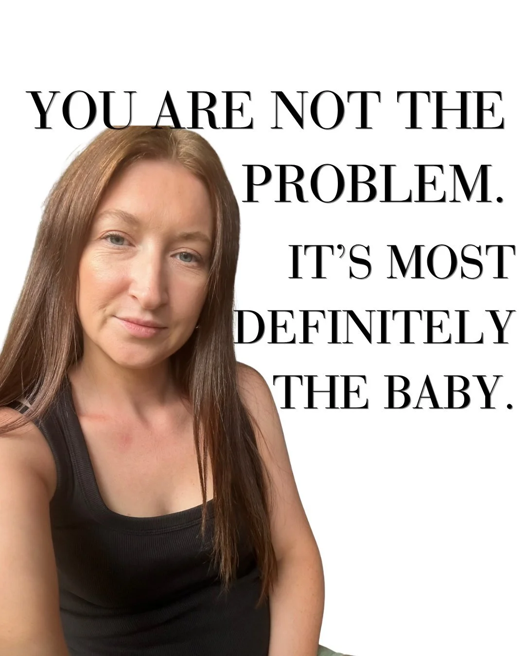 Jokes 😆

You are not the problem. And your baby isn&rsquo;t the problem either.

Baby sleep is just really confusing.

Babies have different needs.

Babies have sleep issues for different reasons.

What works for some babies doesn&rsquo;t work for o