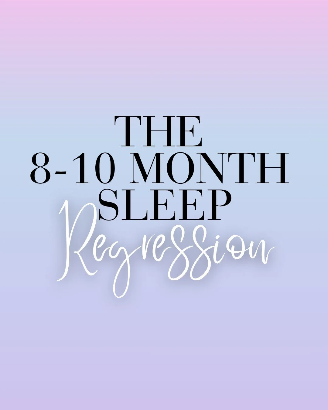 Is your baby between 8-10 months of age and sleep is a little rocky right now?

It could be the 8-10 month sleep regression 🙈

Scroll across our slides to read more about what might be happening for your baby right now.

If you're needing help, we h