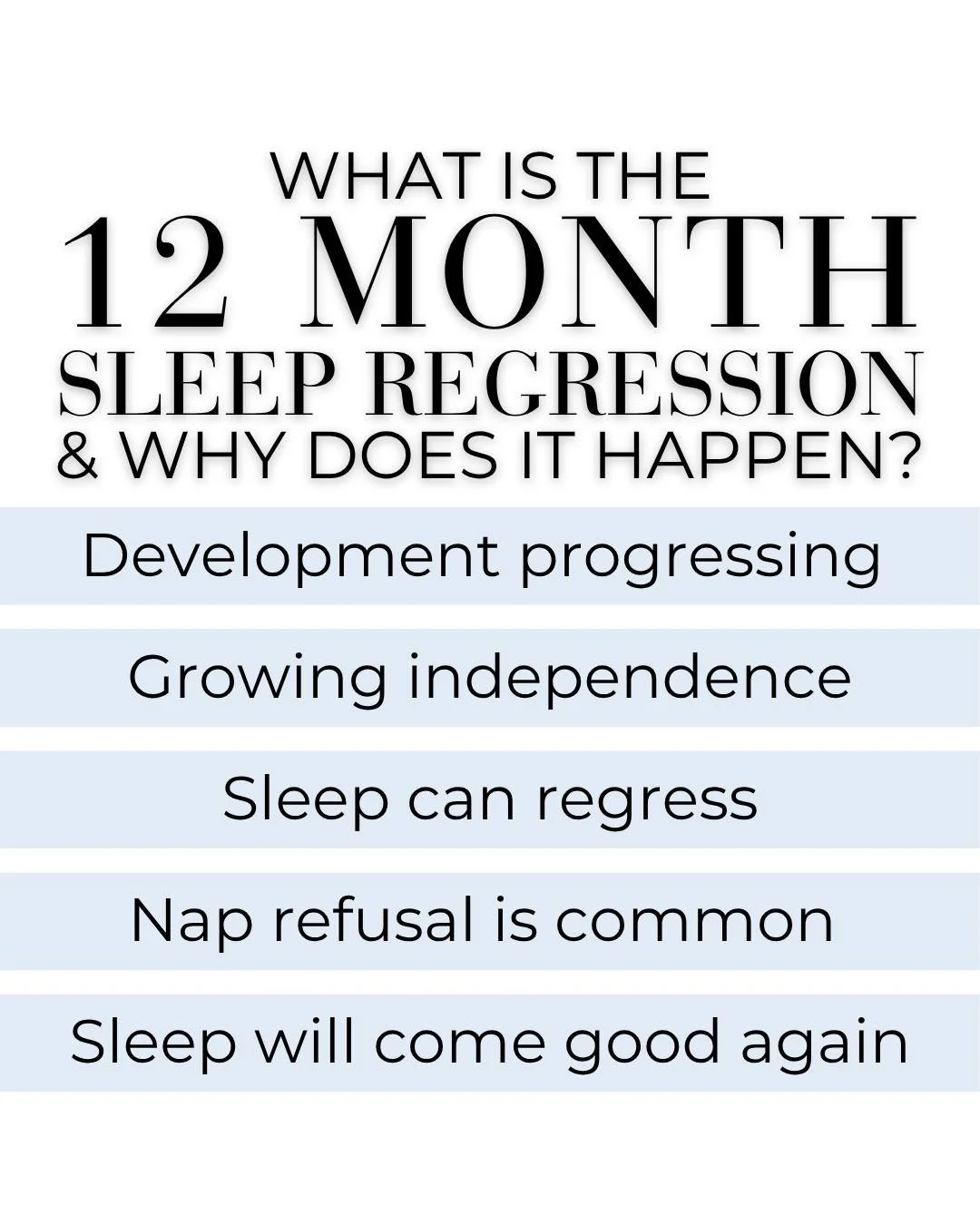 Going through the 12-month sleep regression and wondering if you&rsquo;ll ever sleep properly again? 😩
Here&rsquo;s how to survive it without throwing your whole routine out the window 👇🏼

I&rsquo;ve supported hundreds of families through this exa
