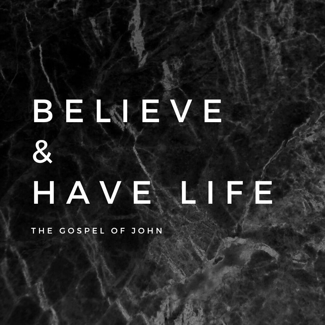 We've begun a new sermon series in John's Gospel. Come and meet Jesus, believe and have life! #sermonseries #johnsgospel #believeandhavelife