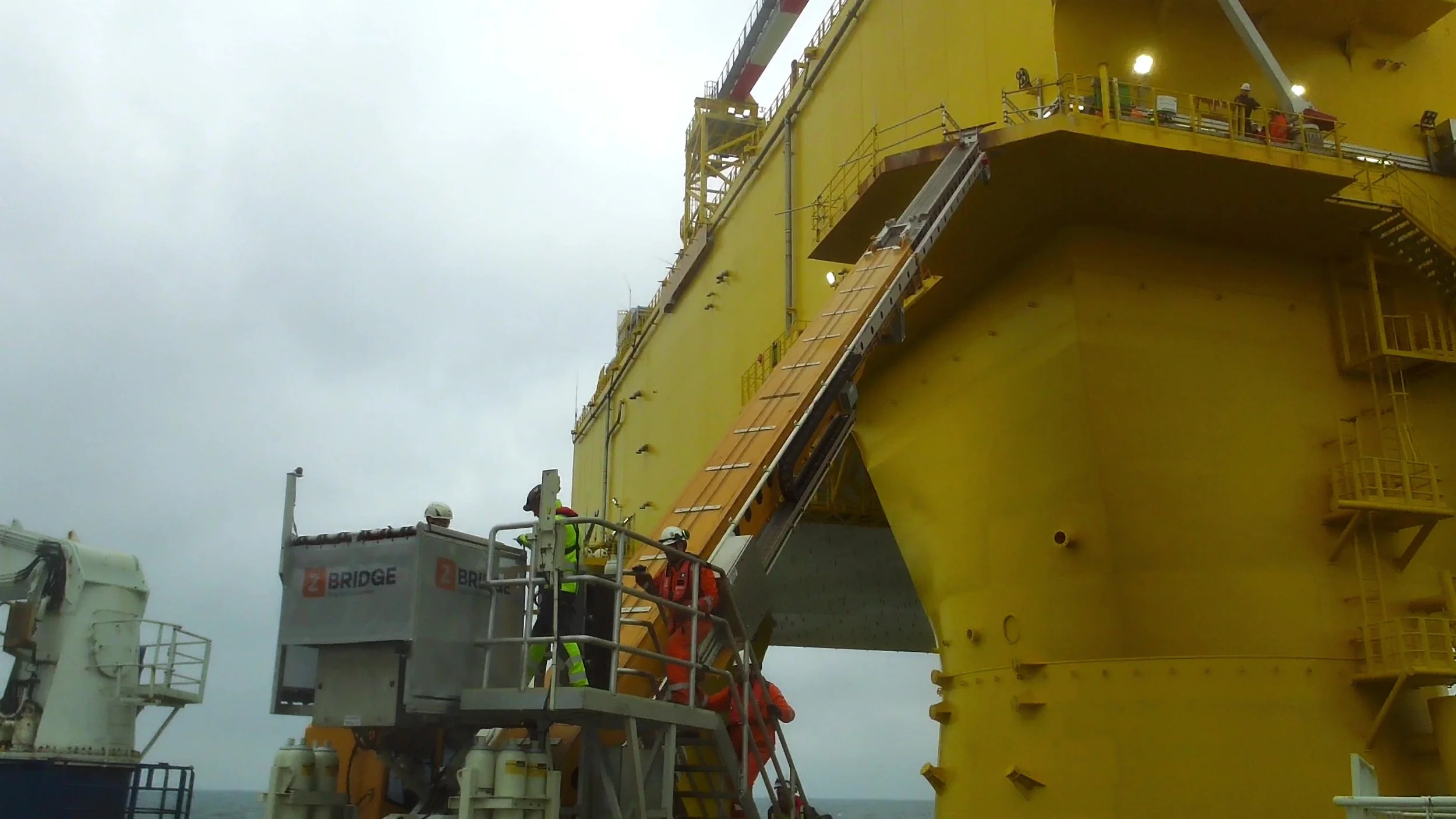 Bring-to-Work system for the MPV Botnica of TS-Shipping 