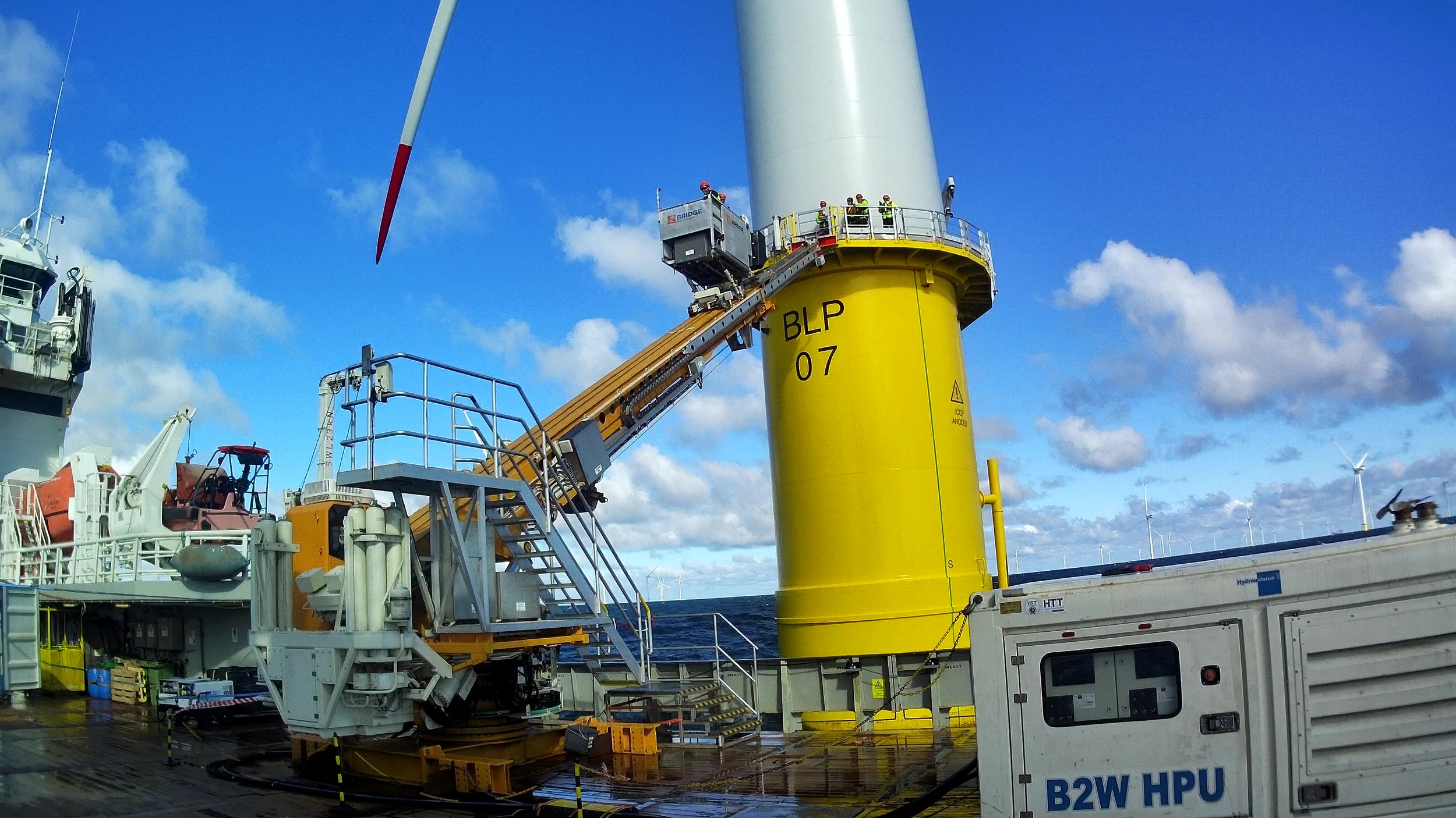 Z-Bridge Continues Successful Offshore Operations in the Baltic Sea