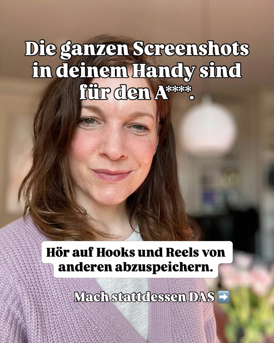 Schreibe jetzt deine eigene Success Story! Mit emotionalem Storytelling &amp; Pers&ouml;nlichkeit 🤌

Dann hast du ENDLOSE Content Ideen, die echt sind und ber&uuml;hren und verkaufen.❤️🥂✨

Auf eine ganz nat&uuml;rliche Art.
Ohne dich zu verstellen 