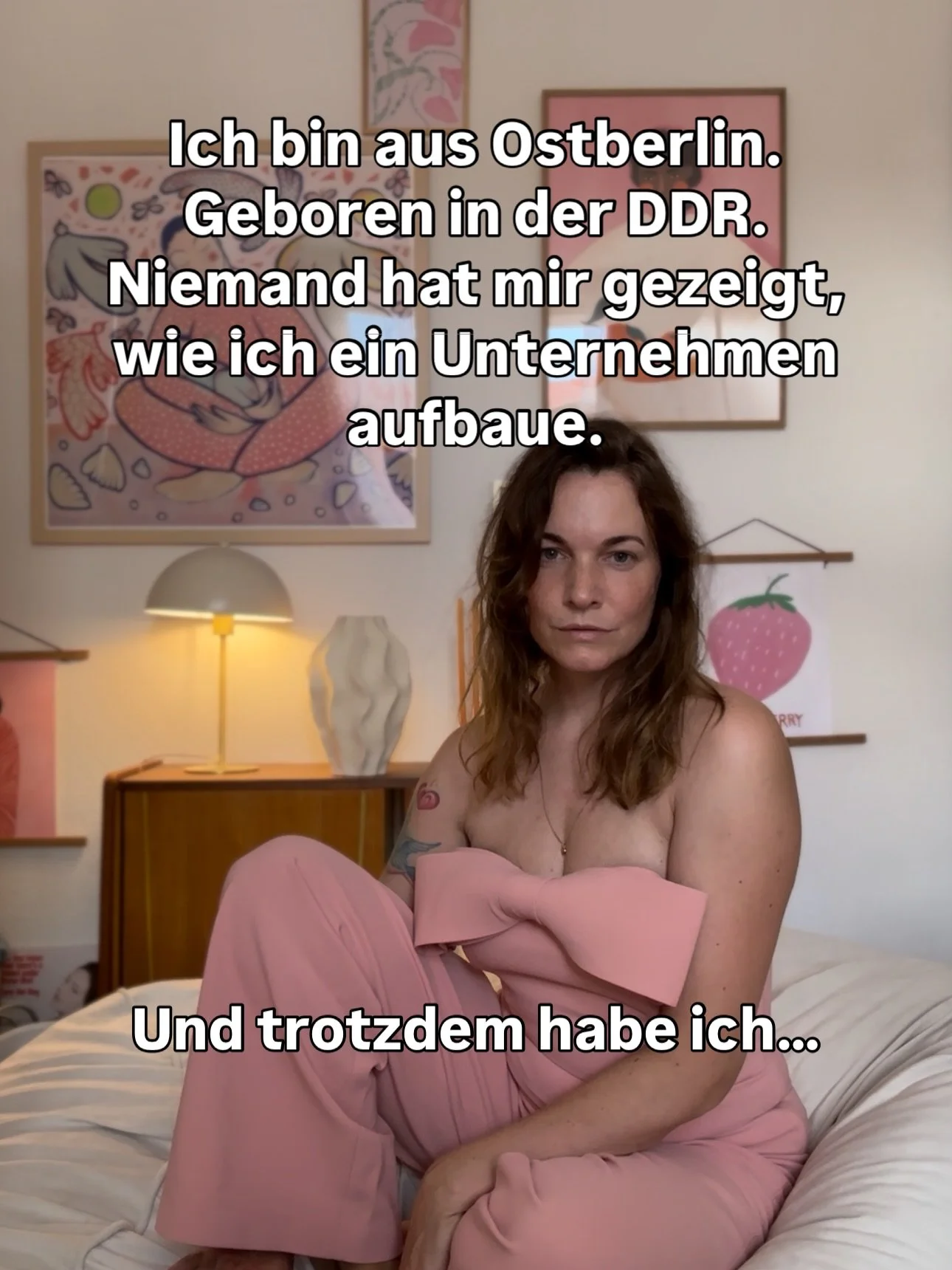 Ich bin &uuml;berzeugt: Jede Frau hat eine Geschichte zu erz&auml;hlen, mit der sie etwas ausl&ouml;st in der Welt.

Und da ich wei&szlig;, dass du eine unfassbar starke Frau bist mit einer spannenden Story...

Und ich auch wei&szlig;: Die gr&ouml;&s