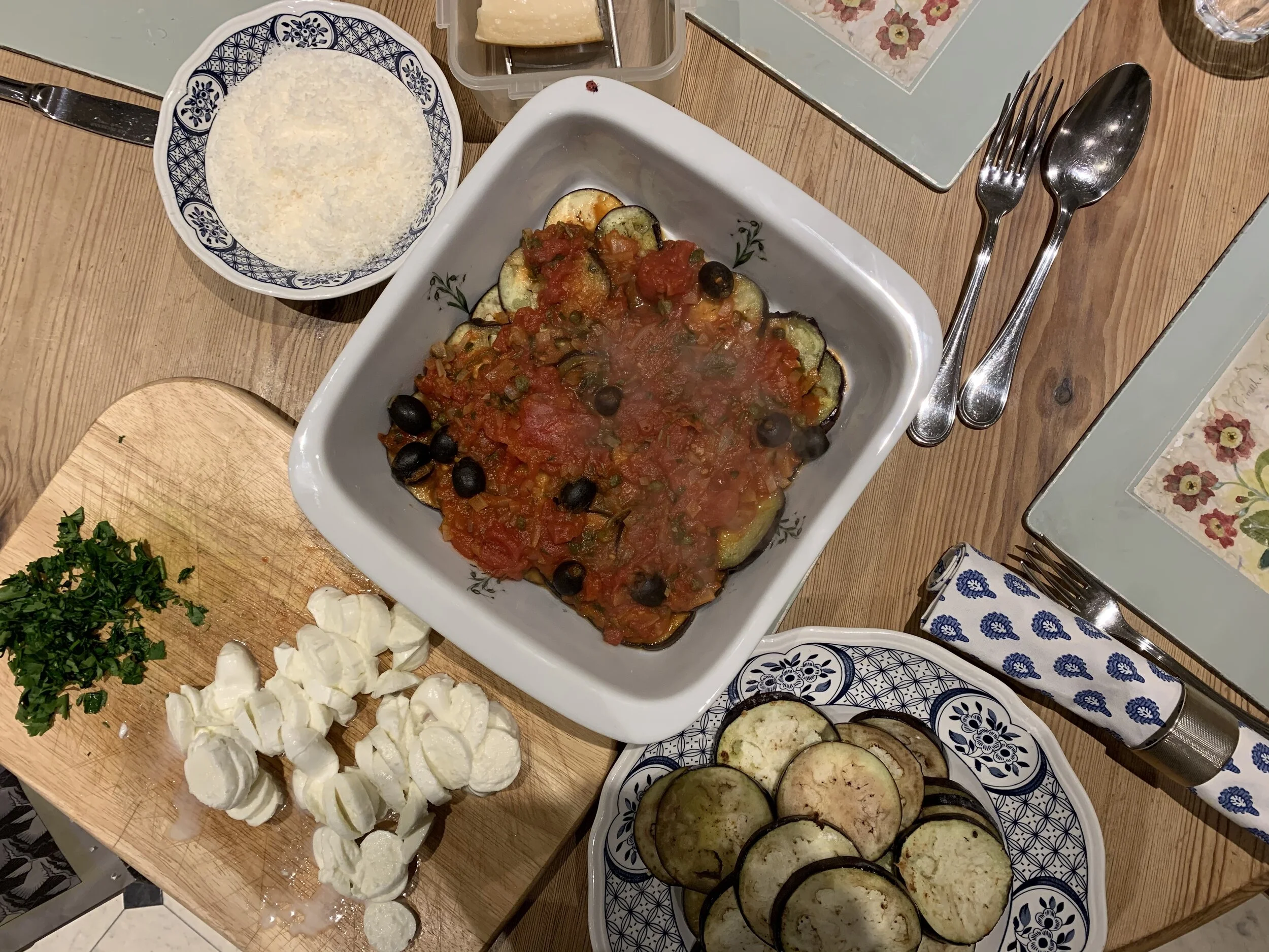 Caponata Parmigiana