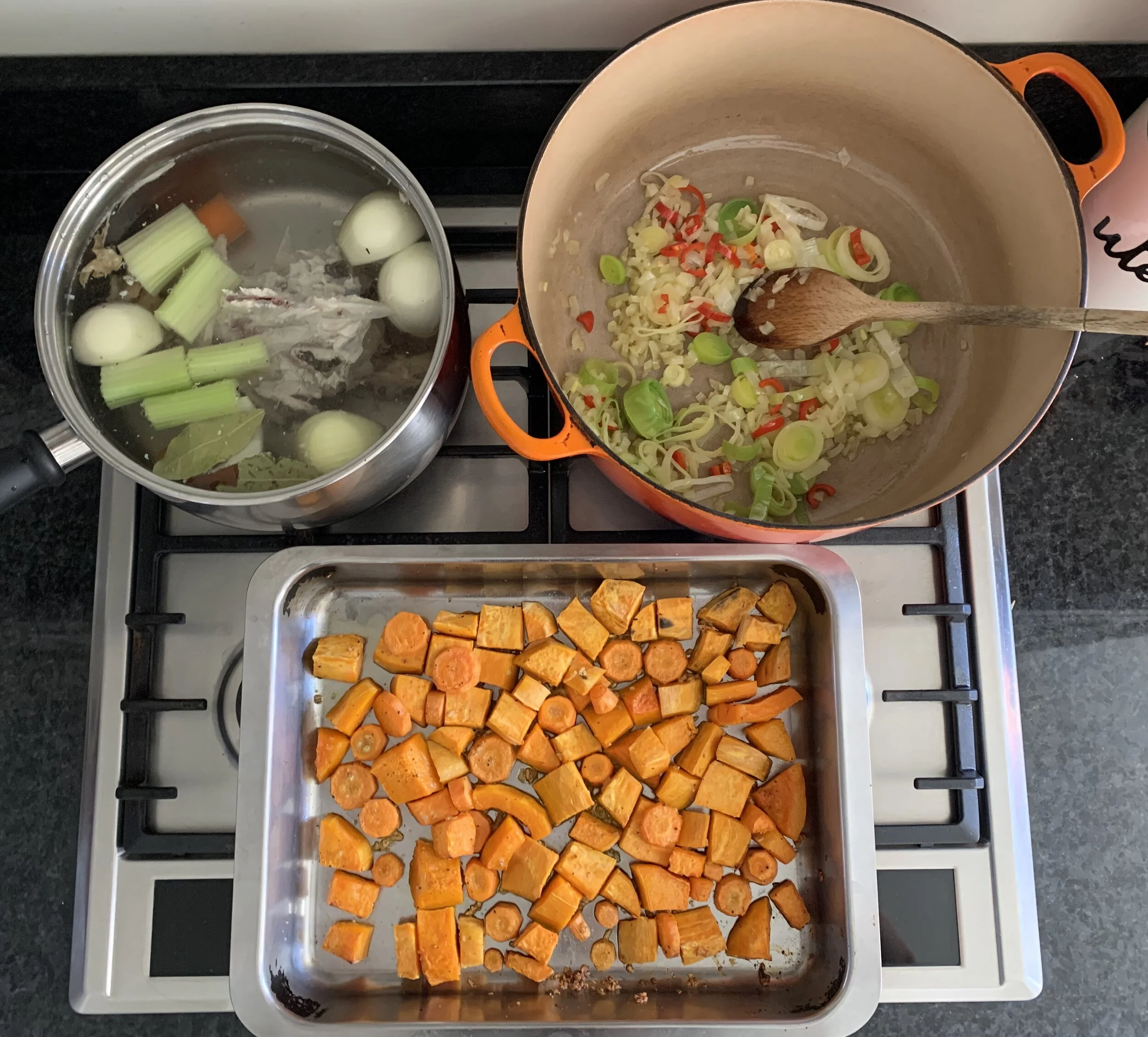 Butternut Squash and Sweet Potato Soup