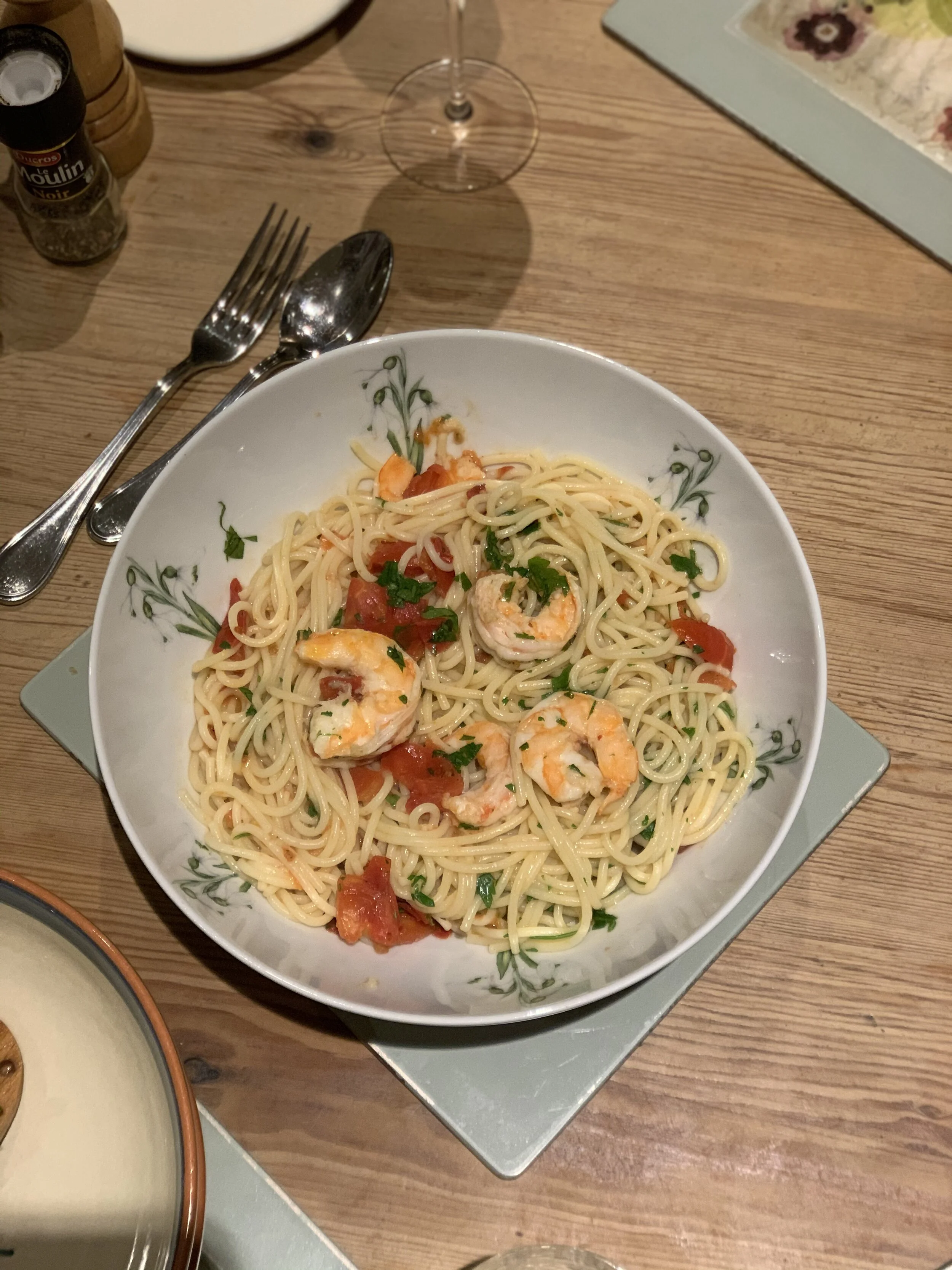Prawn Linguine
