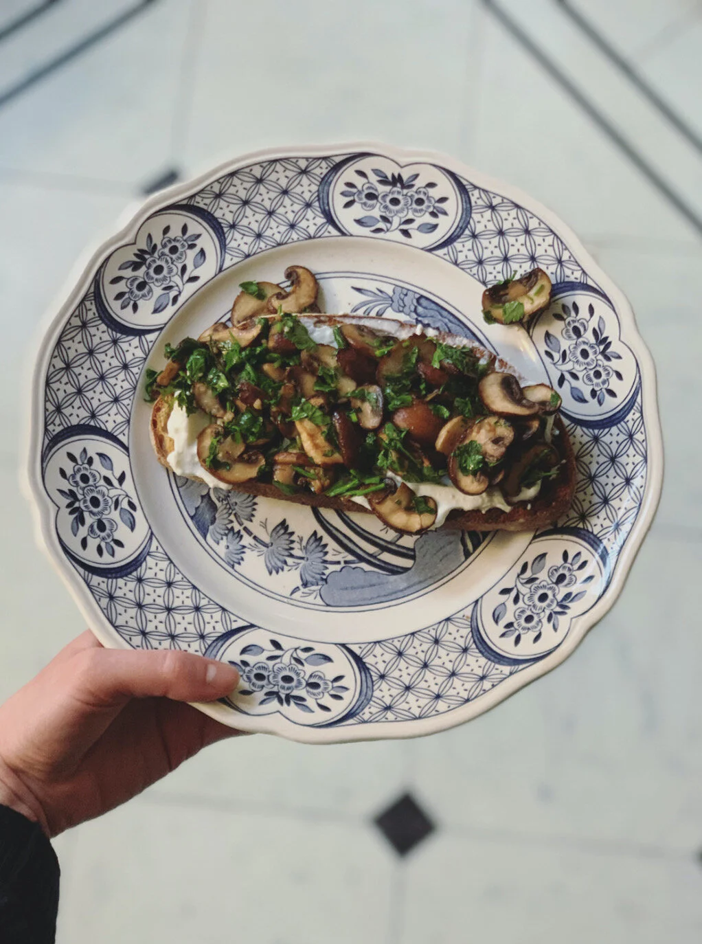 Mushrooms on Toast
