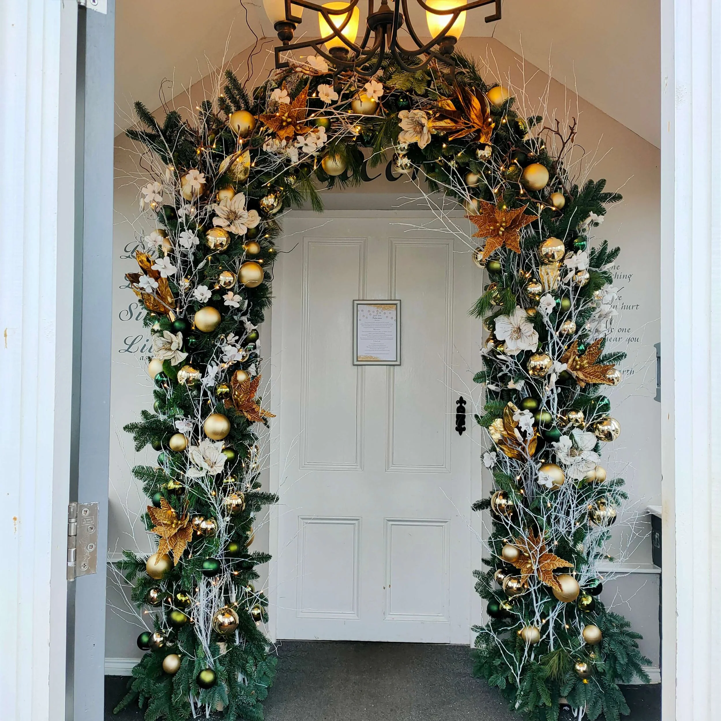 Front Door Christmas Decorating Company in London & Kent, UK — HeiDesigns
