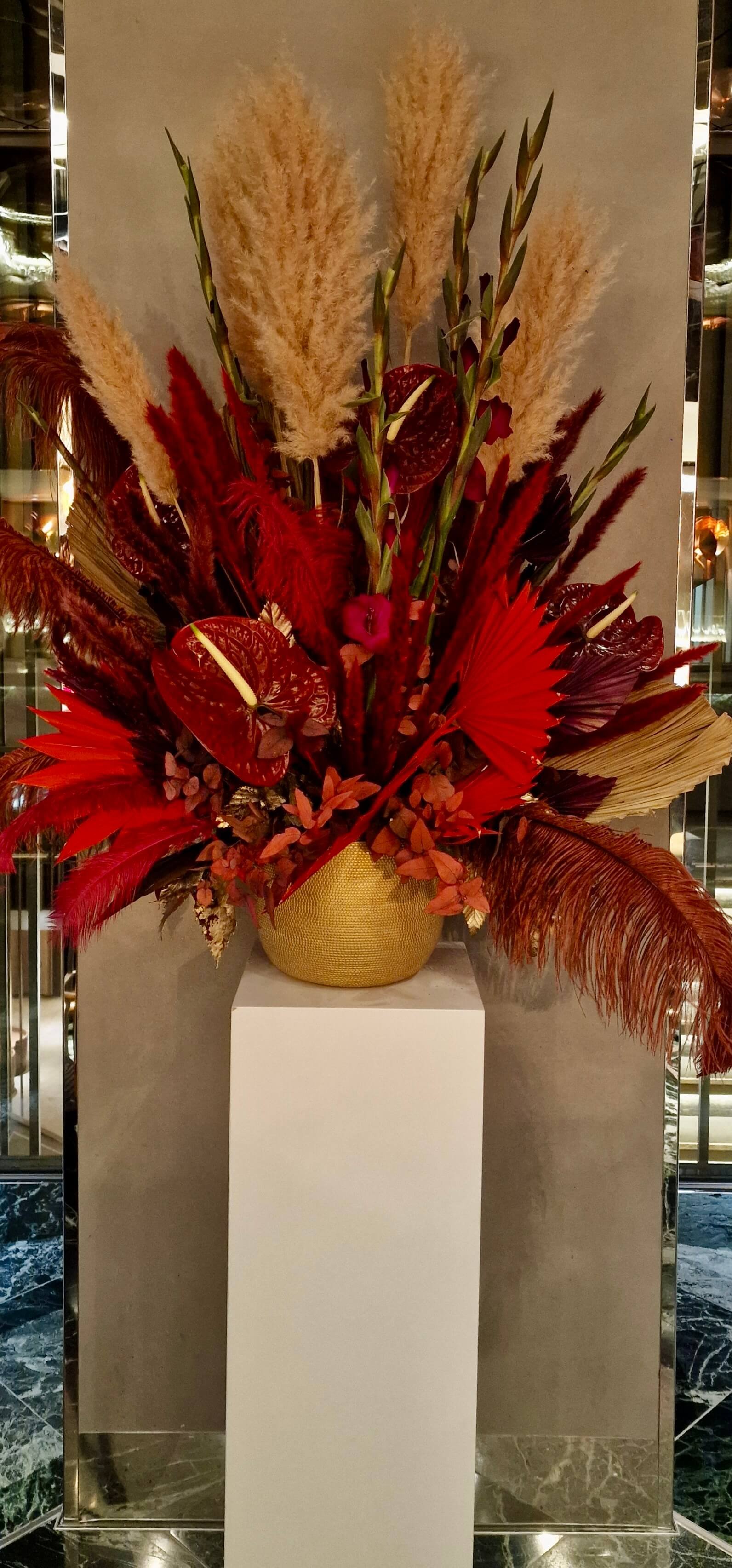 Luxury Artificial Flower Arrangement by HeiDesigns