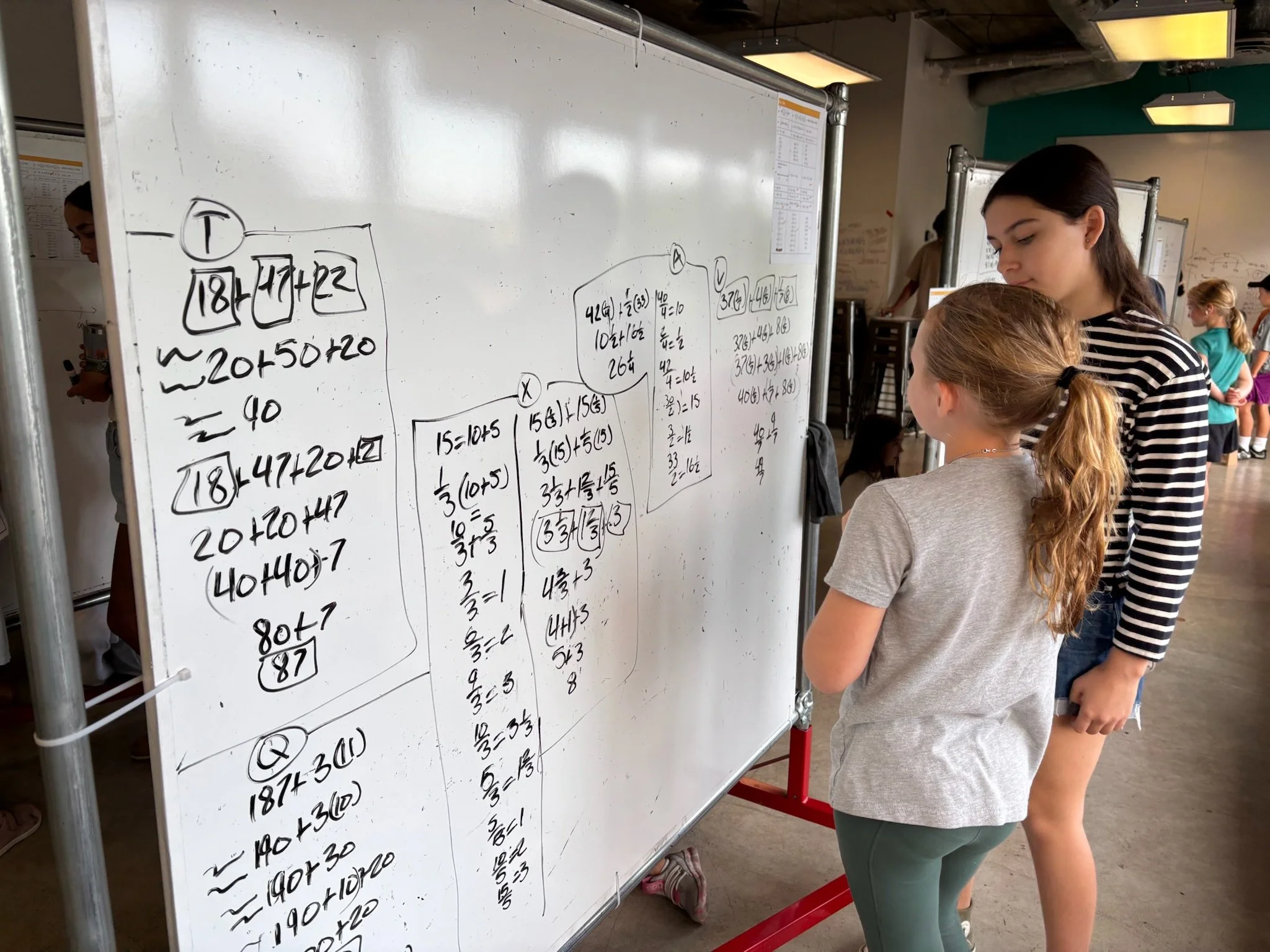 Bigs Reflect on Their Mathematical Journeys