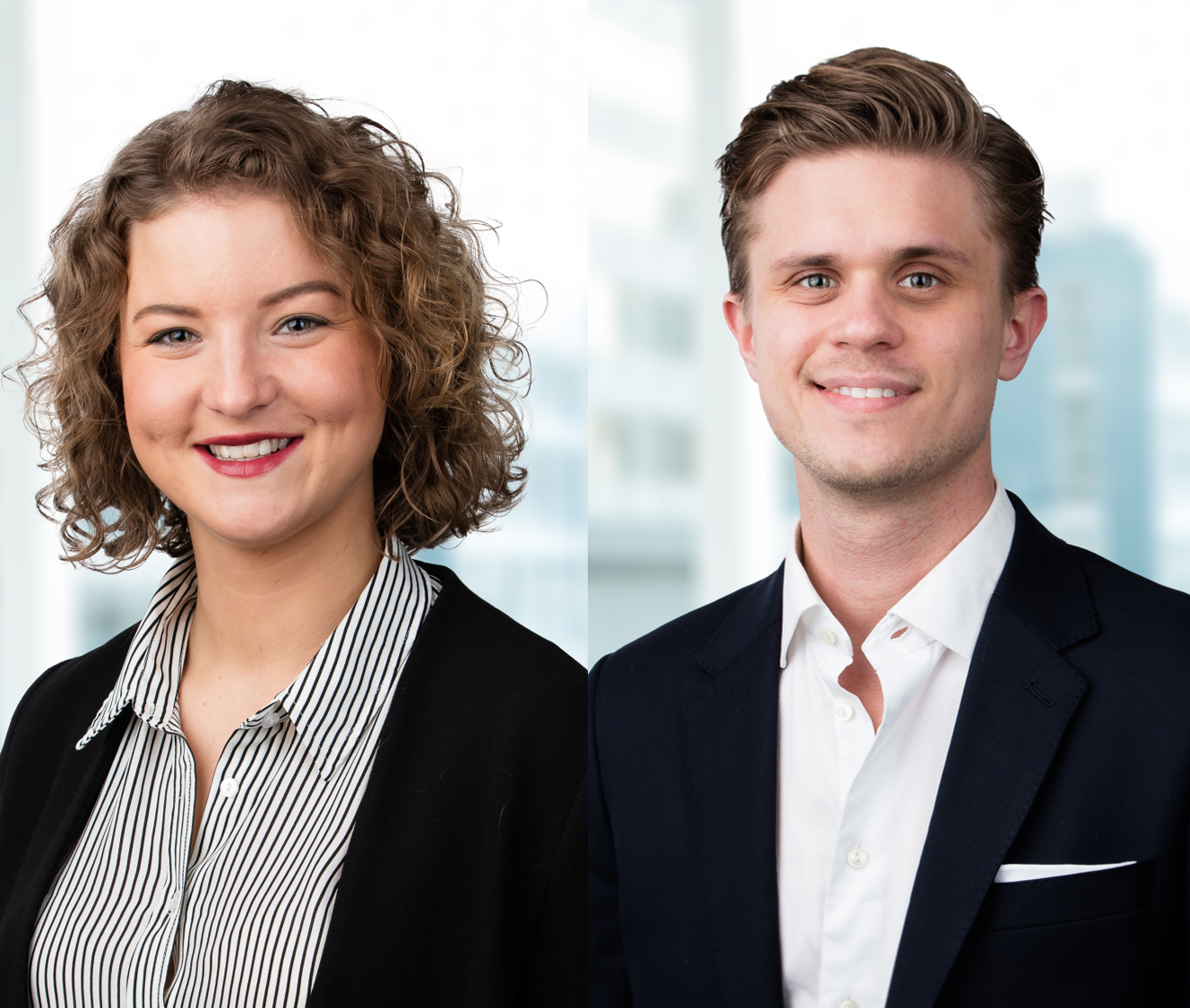 Erik och Isabelle är nya konsulter på Macklean