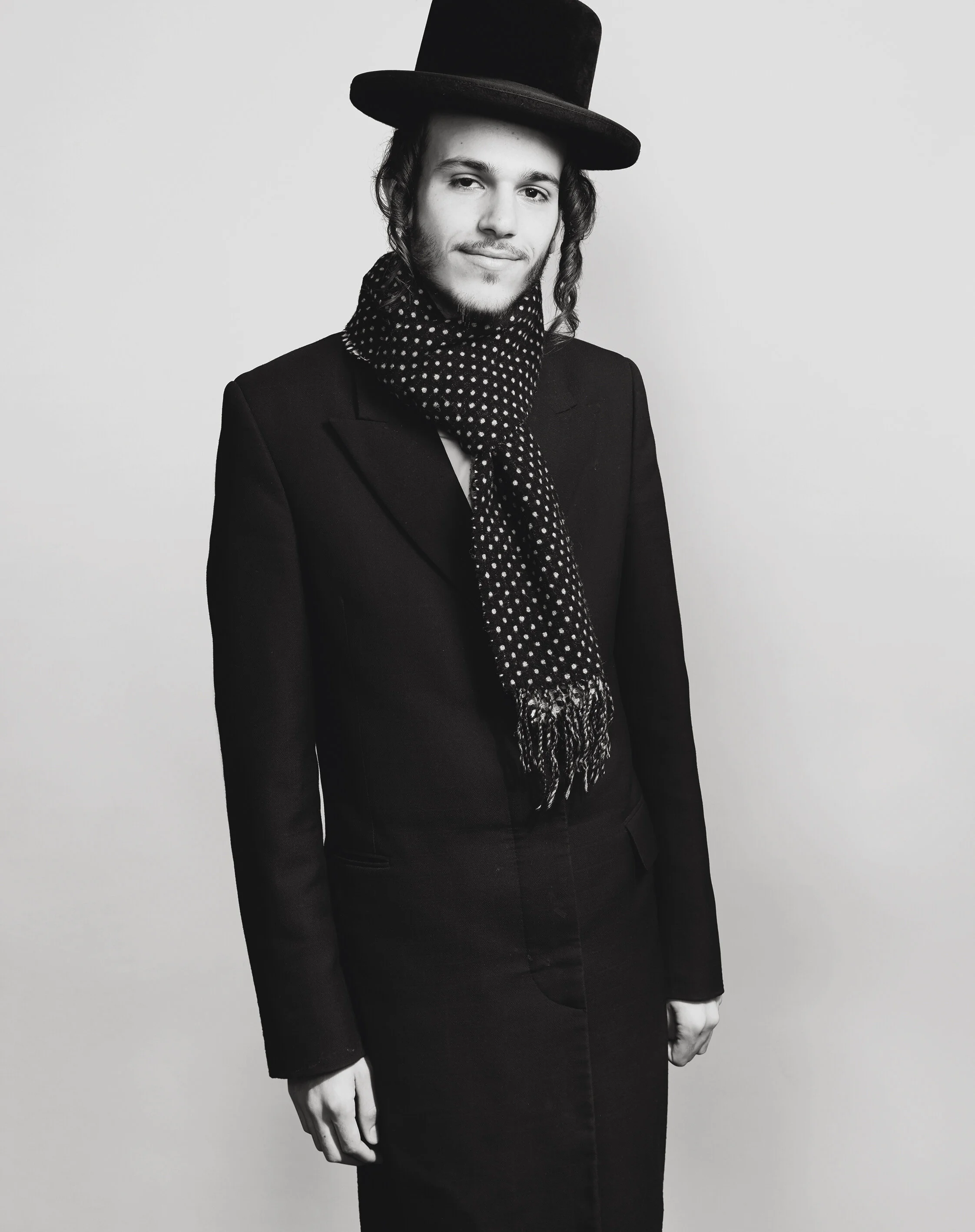 Hasidic Man, Uman, Ukraine.