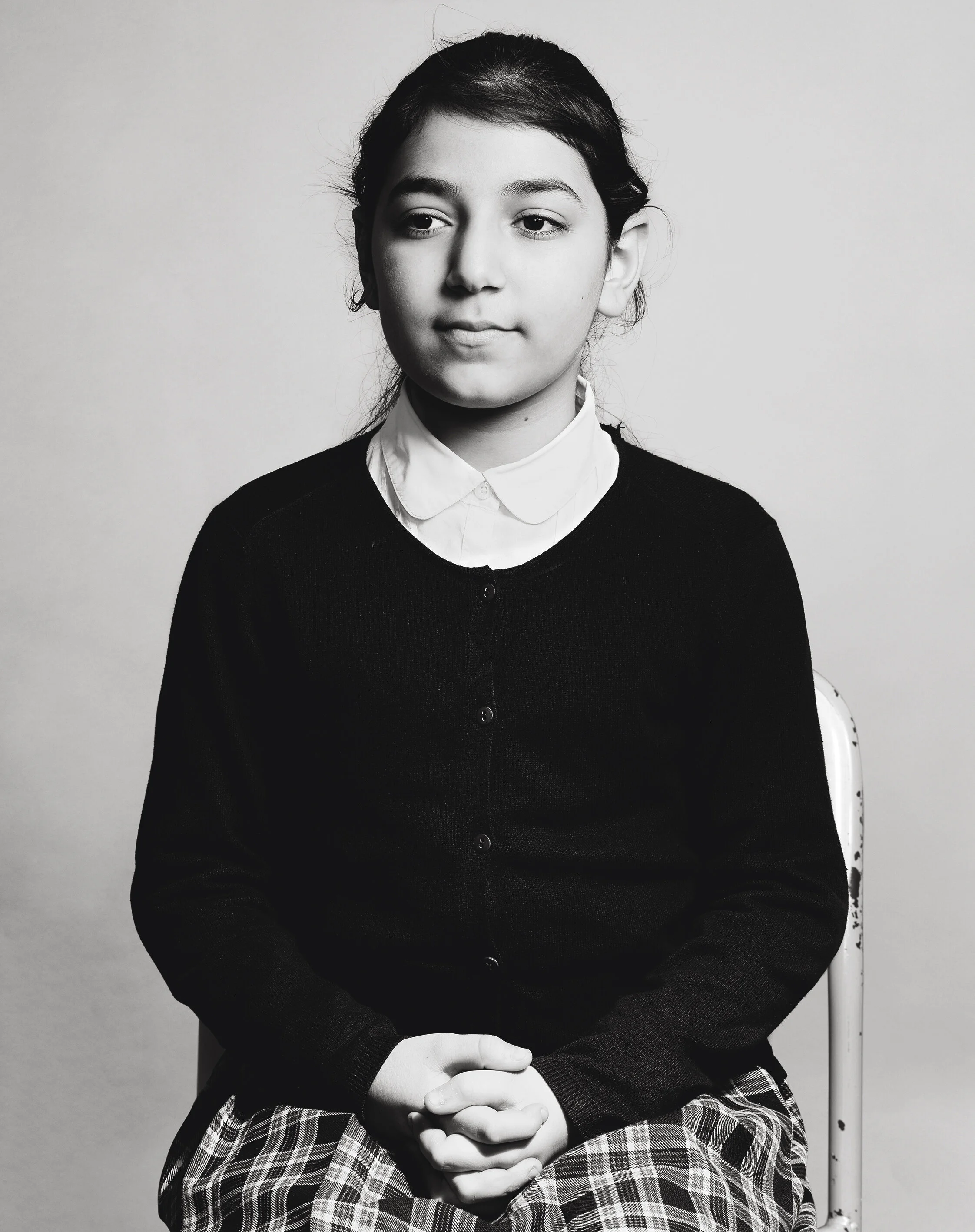Schoolgirl, Baku, Azerbaijan (Large Print)