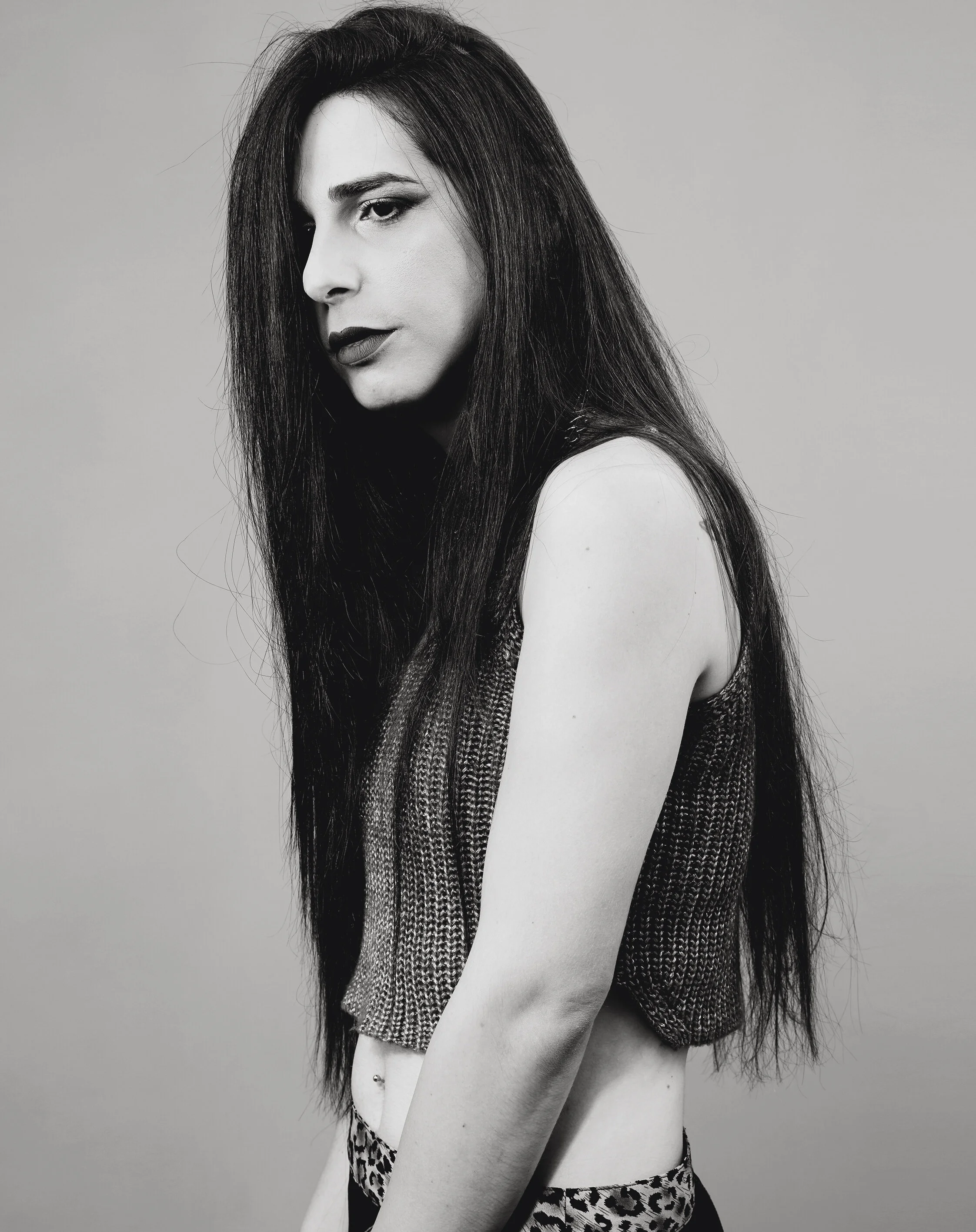 Waitress, Tel Aviv, Israel (Large Print)