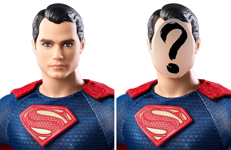 Before & Mystery After - Cole To Be - Superman v Batman Figure Repaint - Plastically Perfect 01.jpg