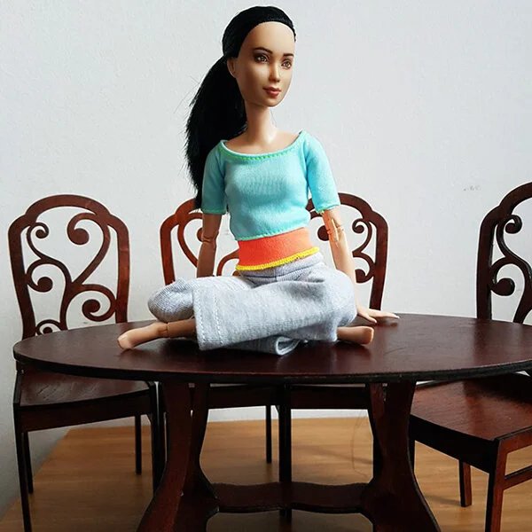 Dining Set, Not Quite Playscale - Plastically Perfect - Barbie Diorama Gear 02.jpg