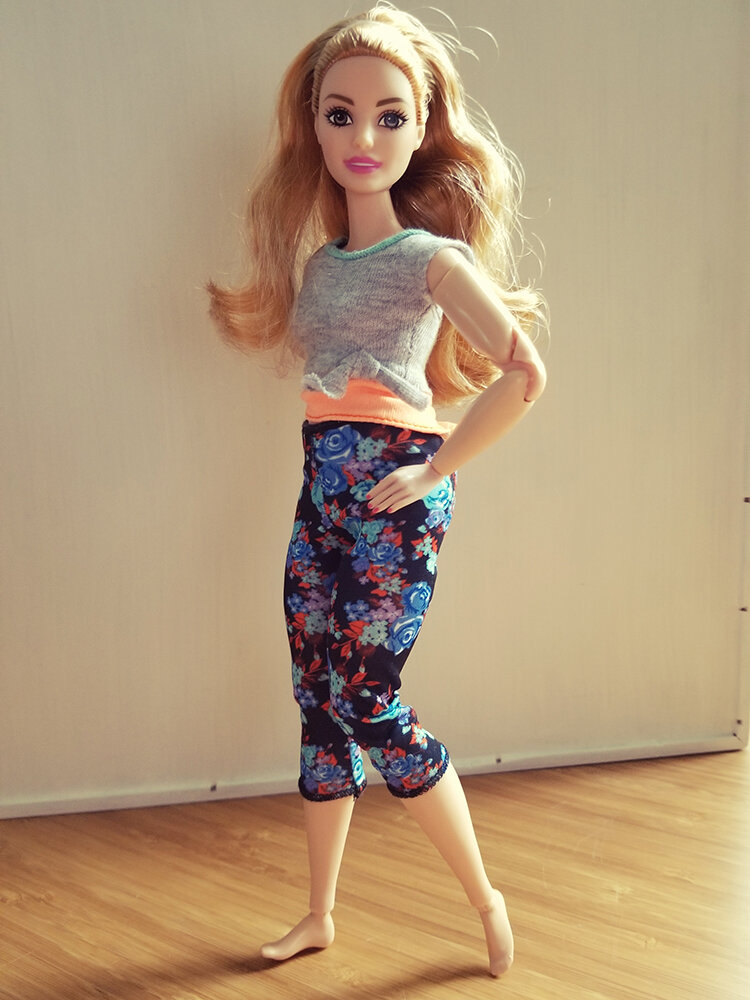 Melodieus koken verkiezing Barbie Made To Move Dolls With 22 Joints And Yoga Clothes, Floral, Pleach |  clube.zeros.eco
