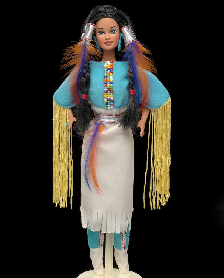 Nostalgic Dolls - My Favorite Childhood Barbie - Plastically Perfect - Native American Barbie 1994 Collector's Edition 01.jpg