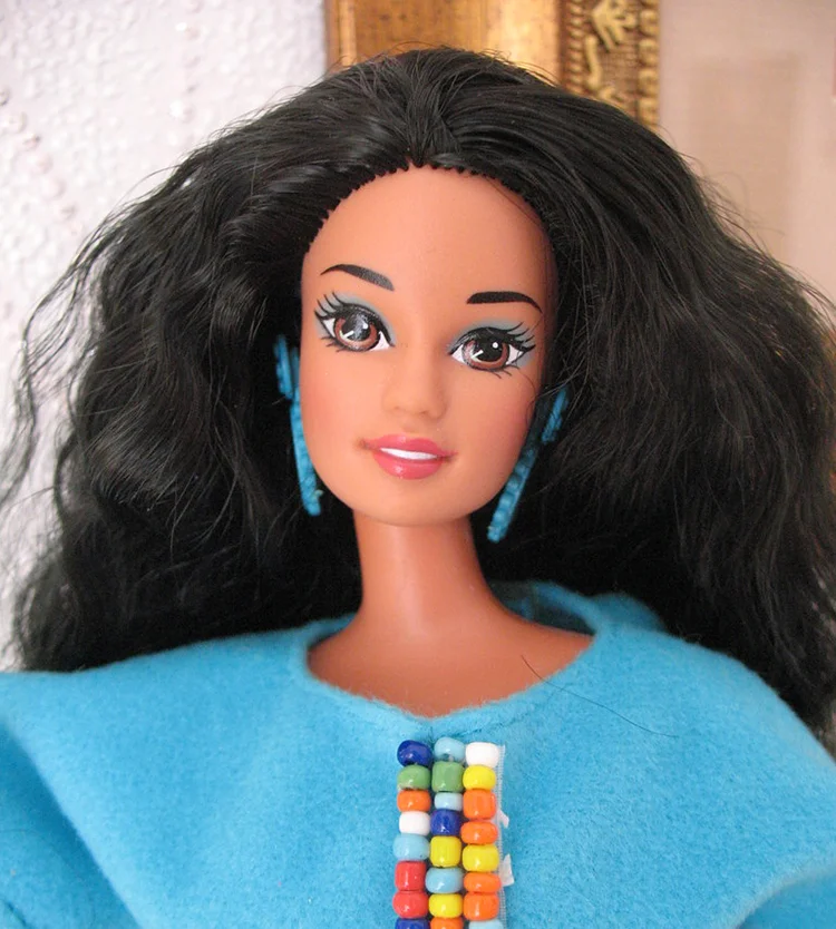 Nostalgic Dolls - My Favorite Childhood Barbie - Plastically Perfect - Native American Barbie 1994 Collector's Edition 02.jpg