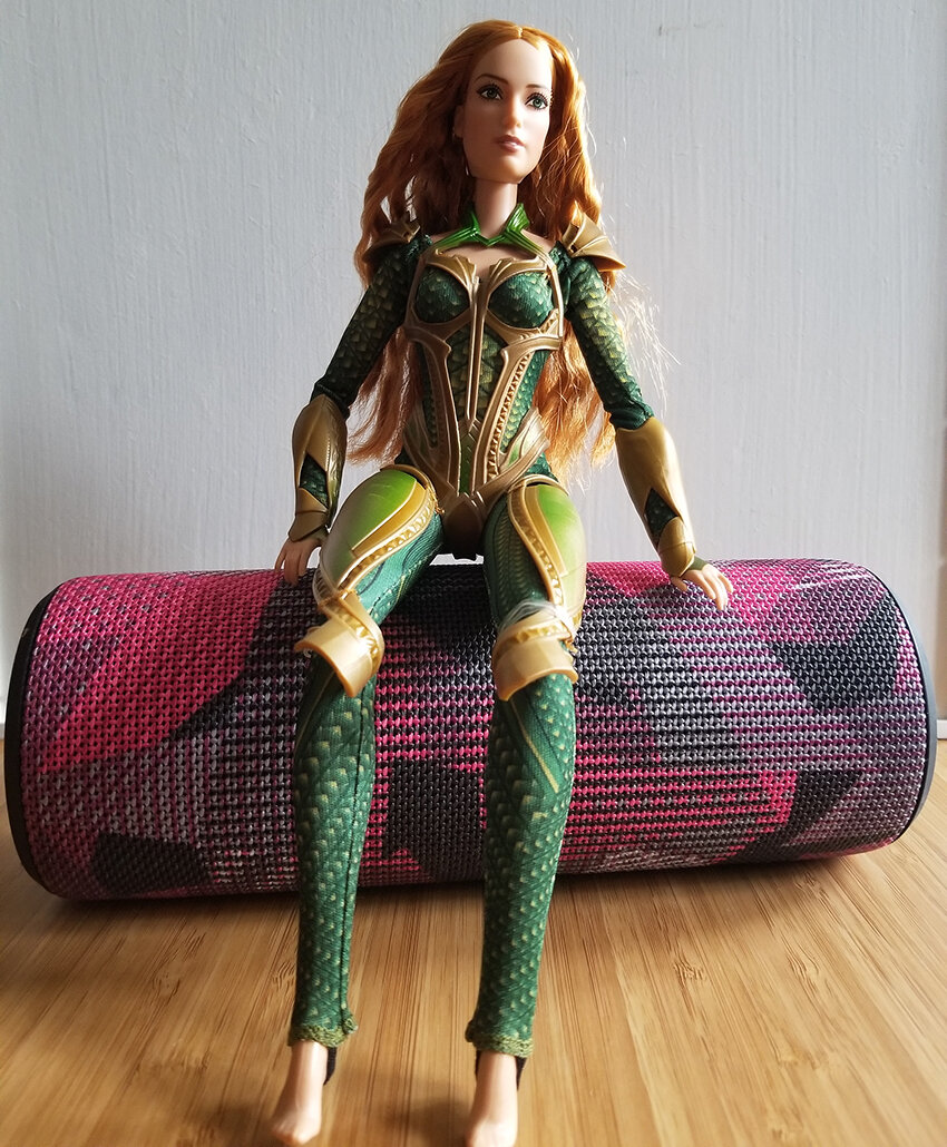 Toy Figure Aquaman Mera Doll Mattel Barbie Aquaman MERA Royal Gown