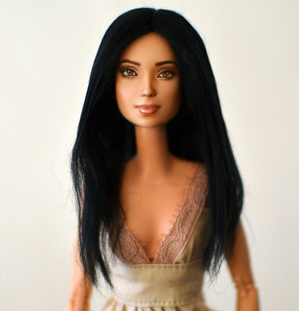 Headed doll bald barbie Mattel Agrees