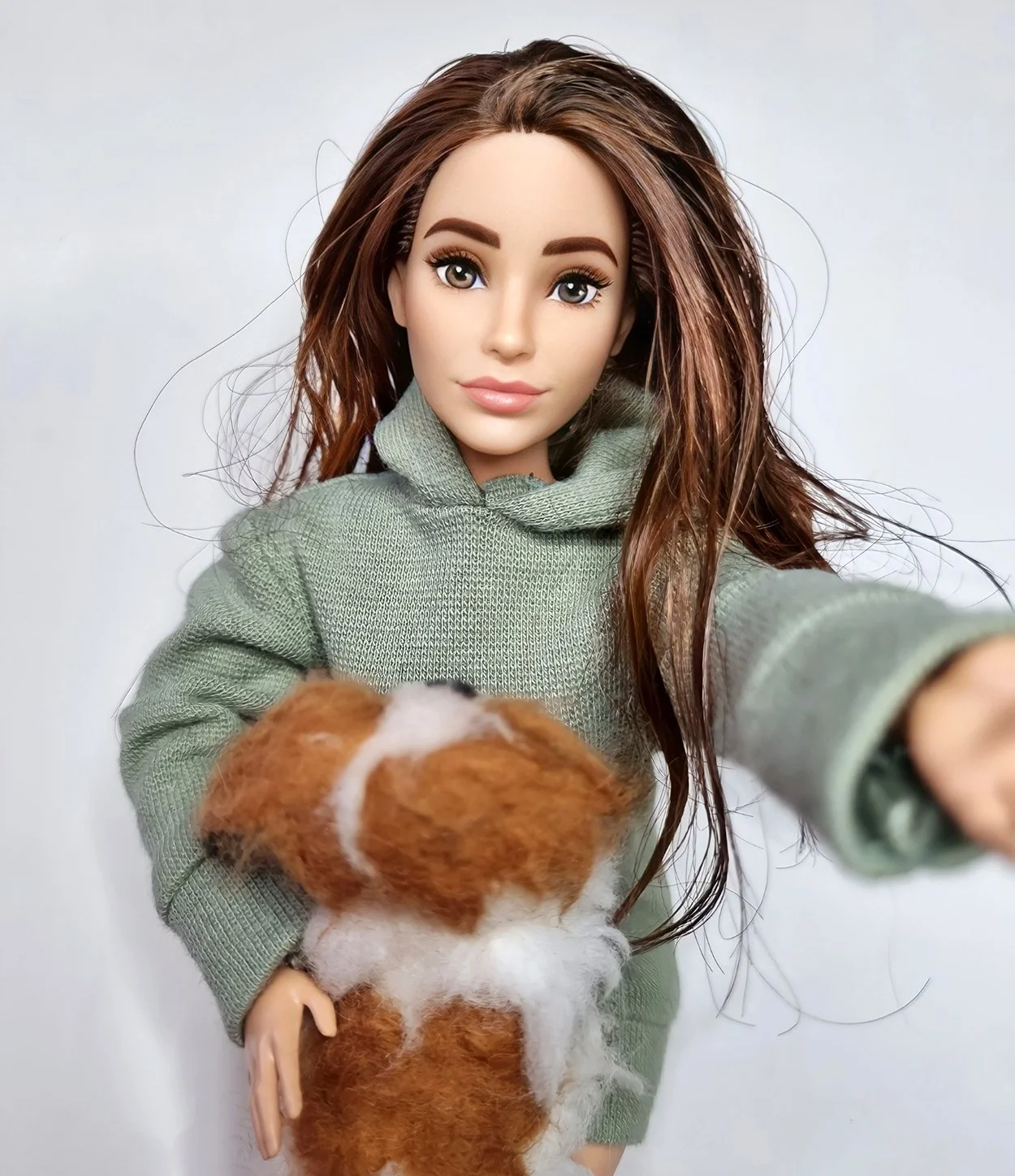 Made to move barbie brown hair new arrivals