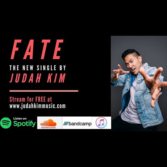 Ladies and gentlemen, I present, my latest single, &ldquo;FATE&rdquo; at www.judahkimmusic.com (LINK IN BIO) s/o to @tedaudio for co producing this with me, @im.stein on drums and @masteringhouse (additional production). Thanks in advance for listeni