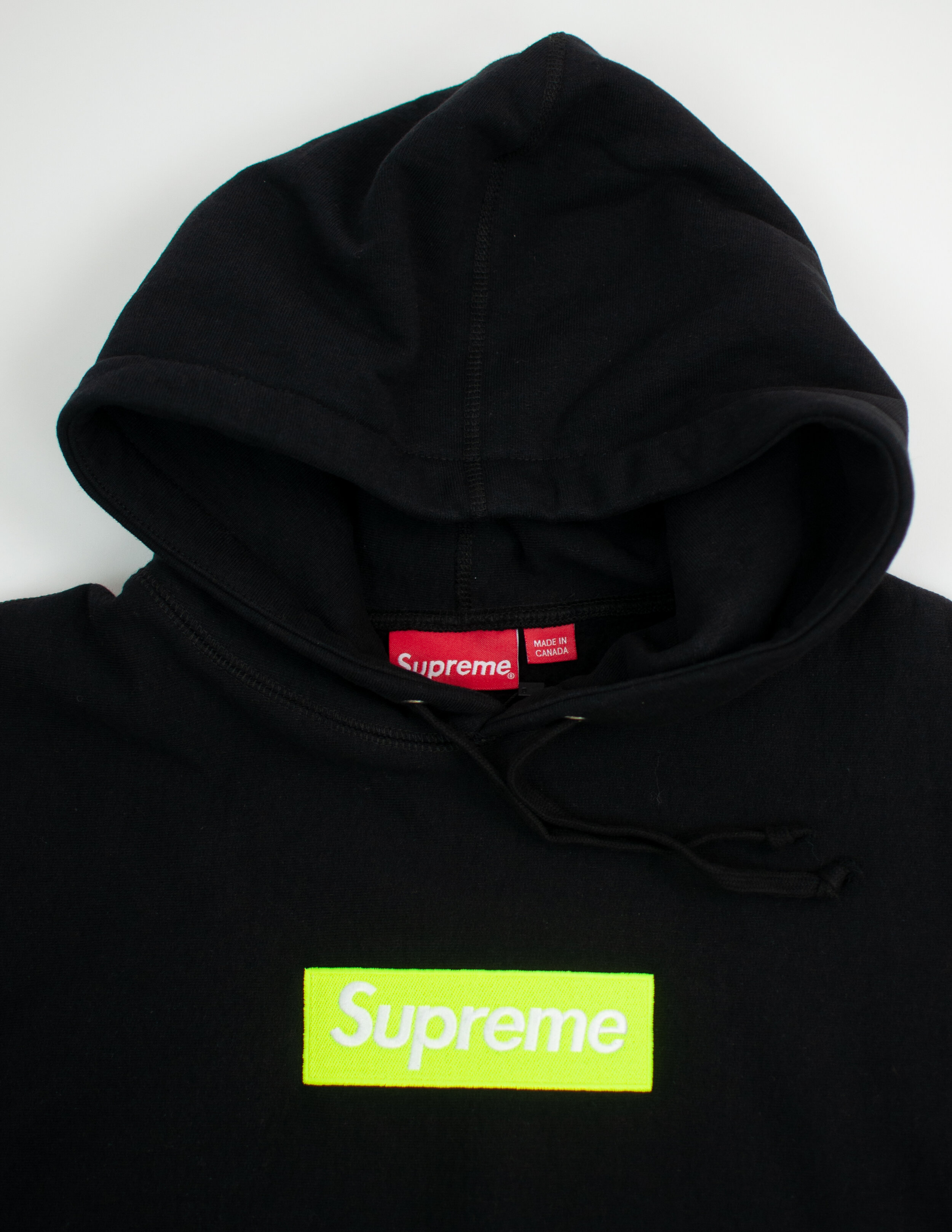 Supreme Box Logo Hooded Sweatshirt Black ceratinxd.com