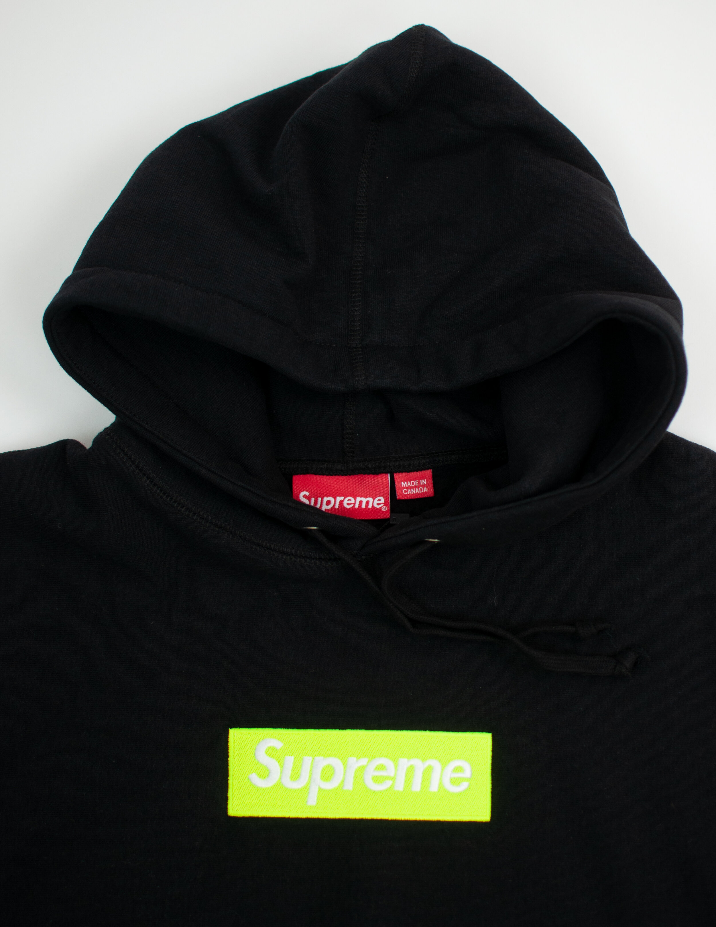 Supreme Box Logo Hooded Sweatshirt BLACK