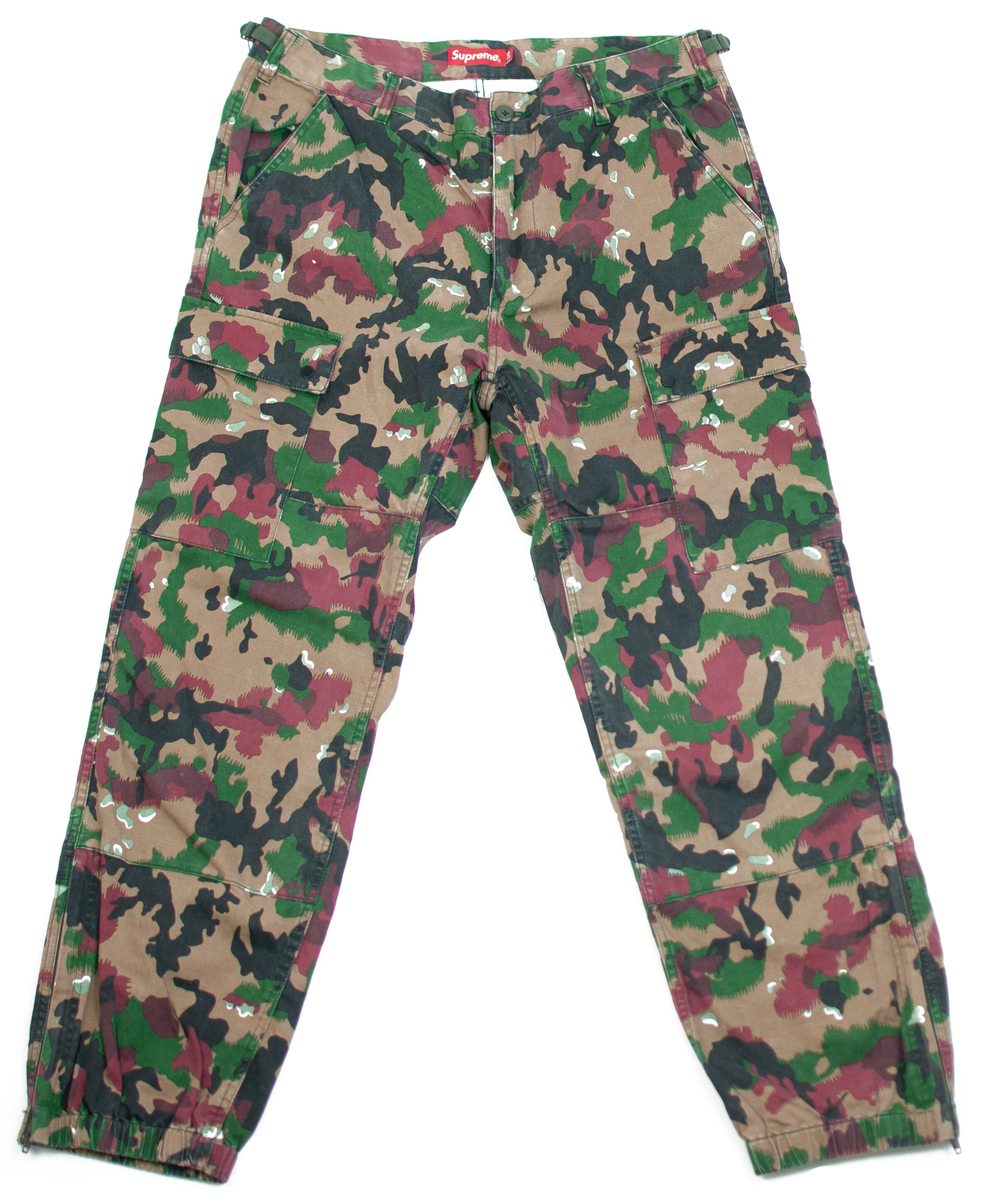 SS17 Supreme 'Swiss Camo Field Cargo 