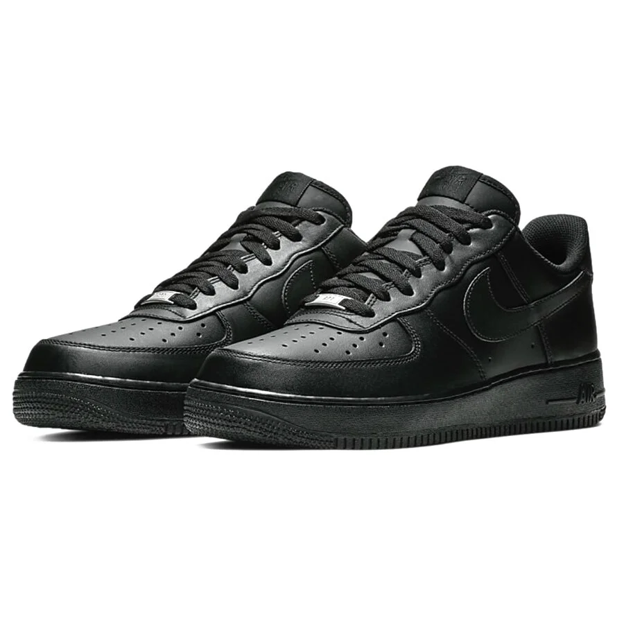 nike air force triple black