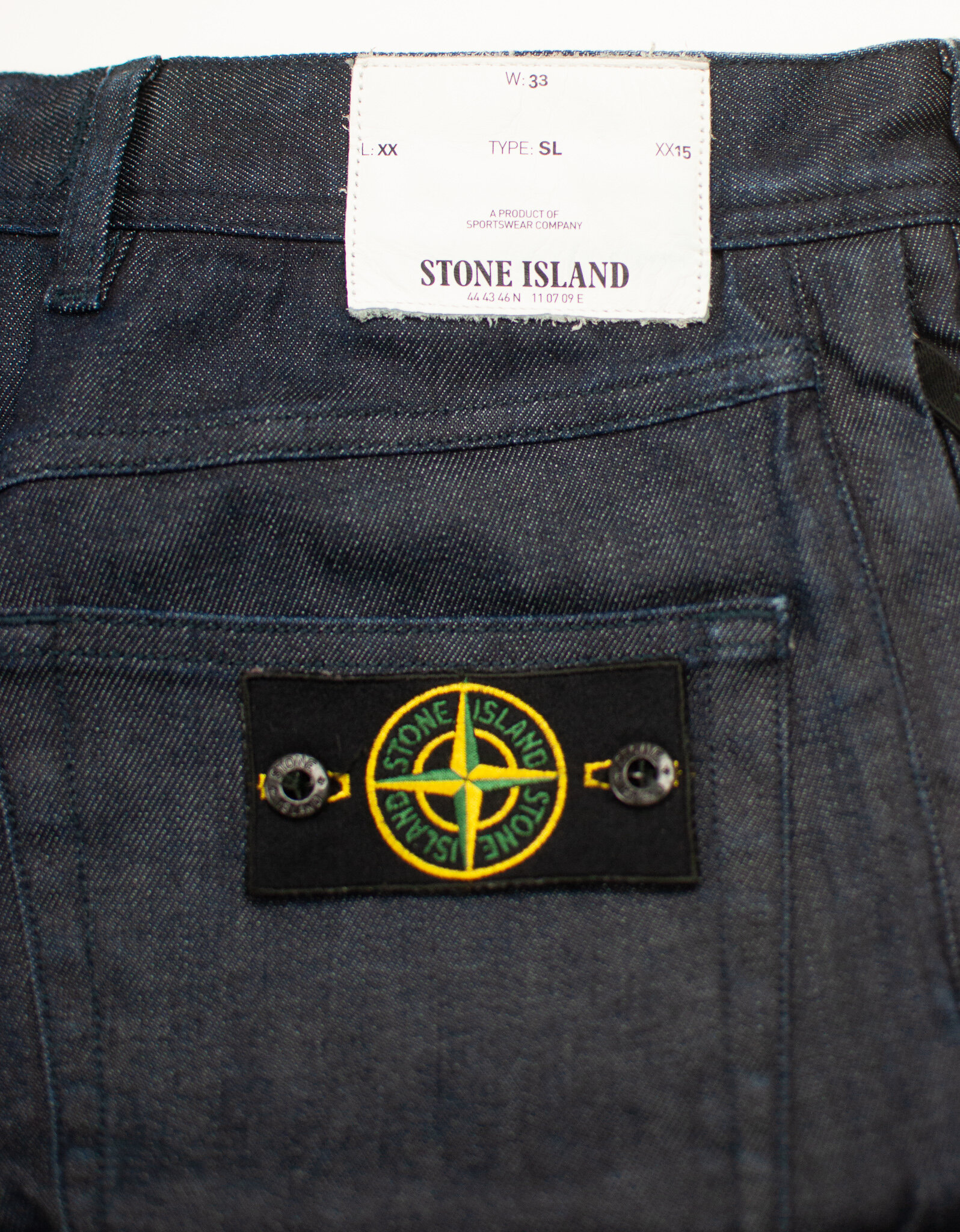 Lief Beschietingen passend FW17 Stone Island 'Slim Cargo' Denim Jeans — The Pop-Up📍