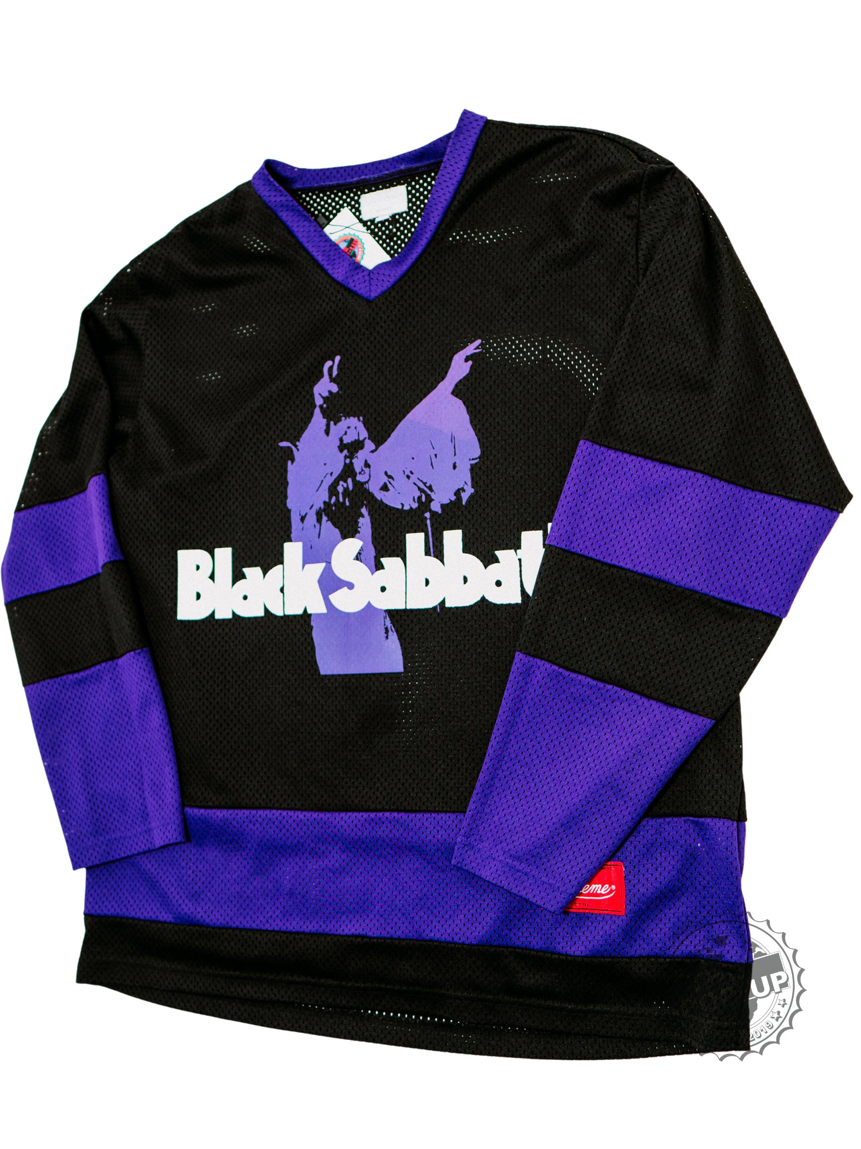 SS16 Supreme x Black Sabbath 'Hockey' Jersey — The Pop-Up📍