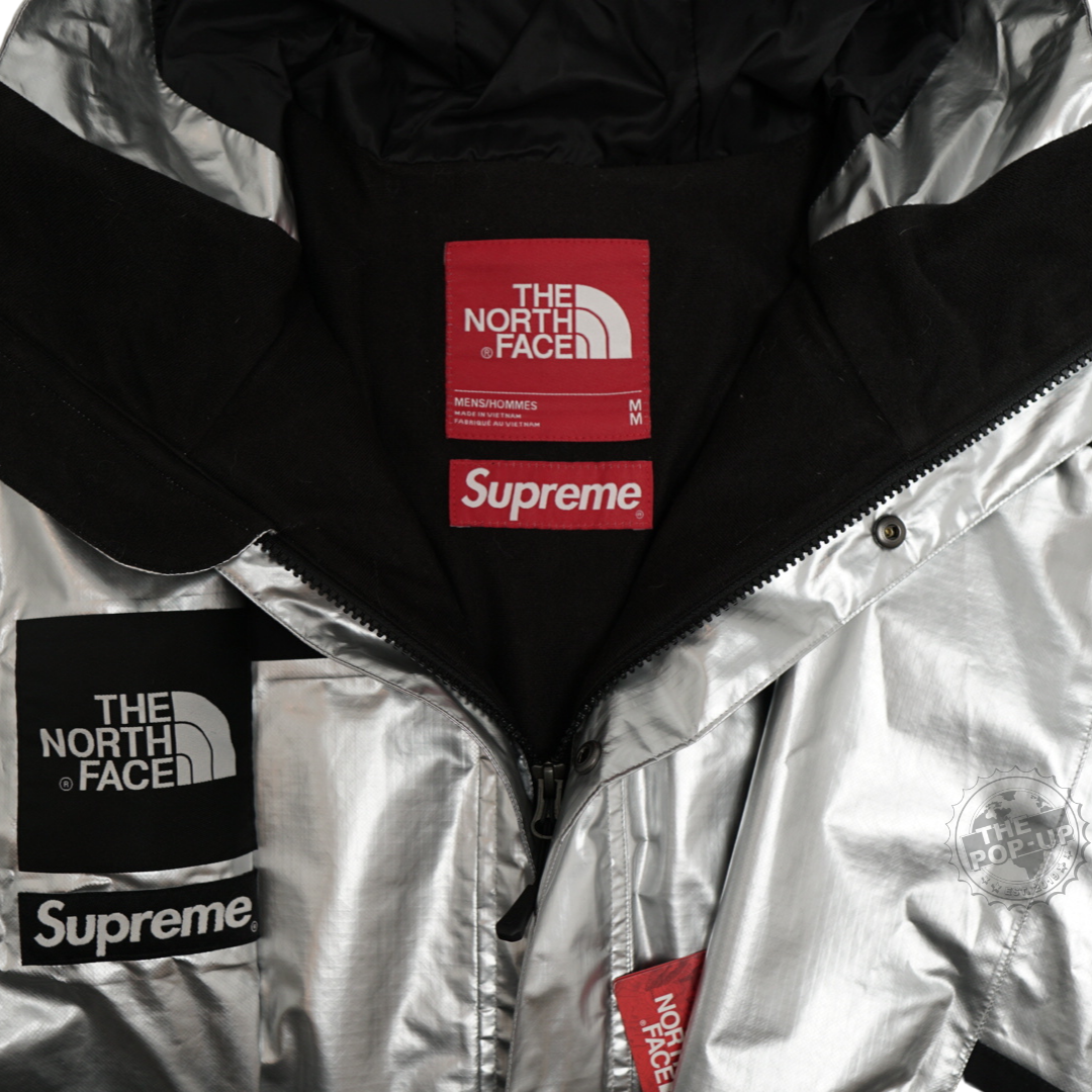 Supreme X The North Face Metallic Mountain Parka GOLD SS’18 Size S