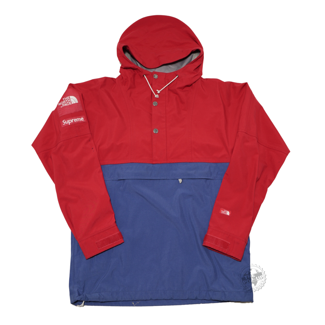 Supreme x The North Face S Logo Hooded Fleece Jacket 'Red' | Men's Size M
