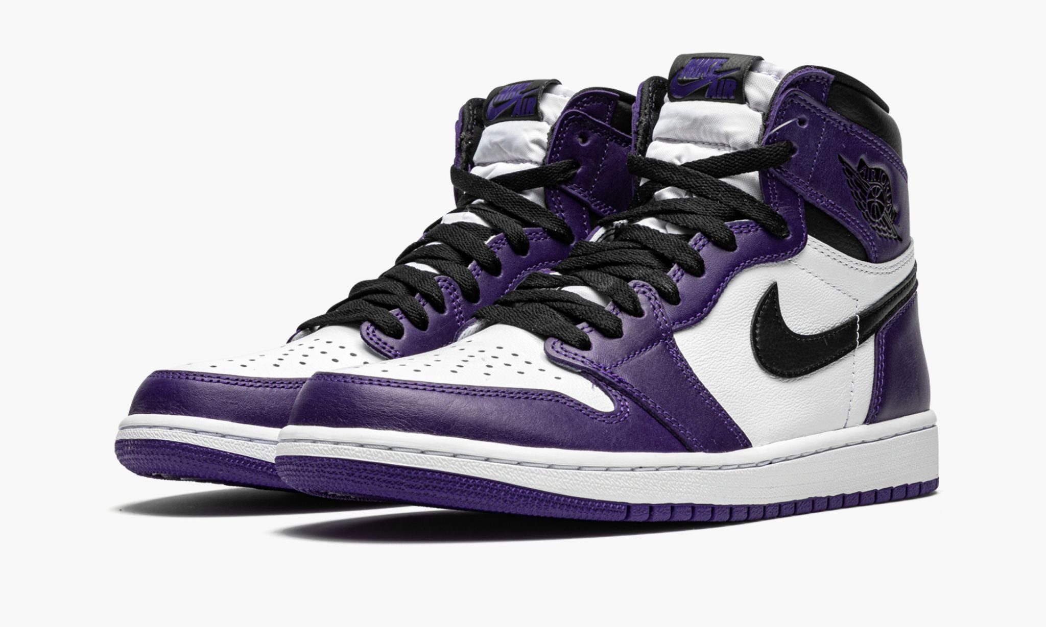 air jordan court purple white